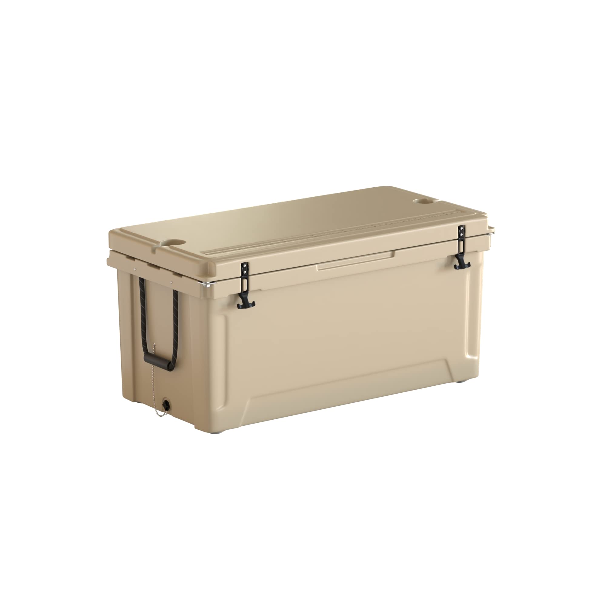 100 Qt. Heavy-Duty Rotomolded Cooler - Extreme Outdoor Ice Chest for Camping, Fishing, Tailgating & Beach Trips