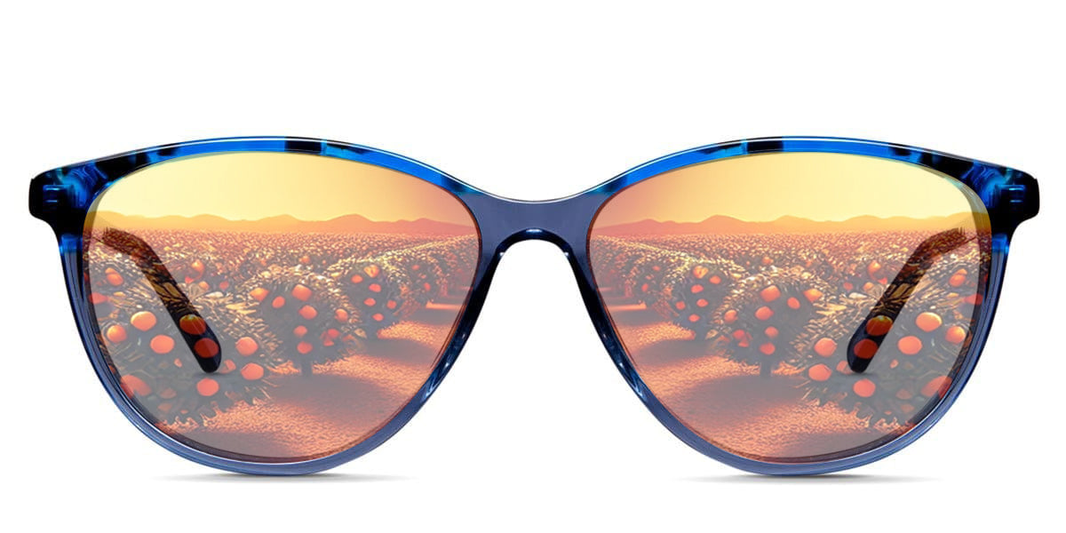 Brooks Women's Prescription Tinted Sunglasses - UV Protection & Polarized Lenses for Driving, Running, and Outdoor Activities