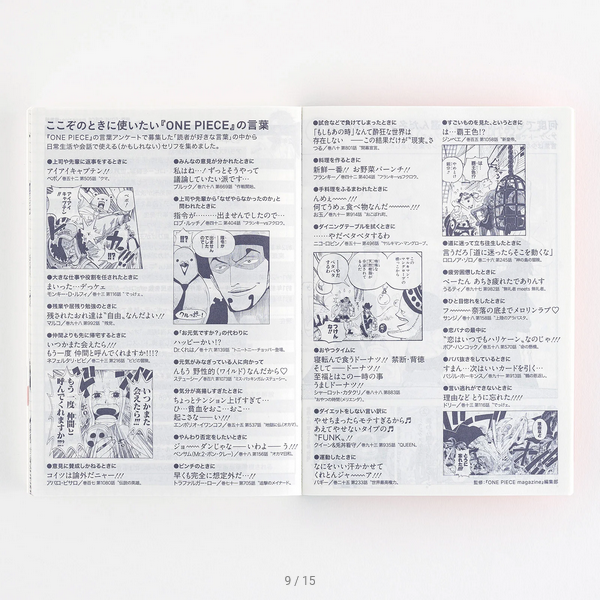 Hobonichi Techo 2025 Japanese Original Planner - One Piece Edition (A6 Size, Daily, January Start) | Perfect for Anime Fans, Journaling & Productivity | School, Office & Personal Use