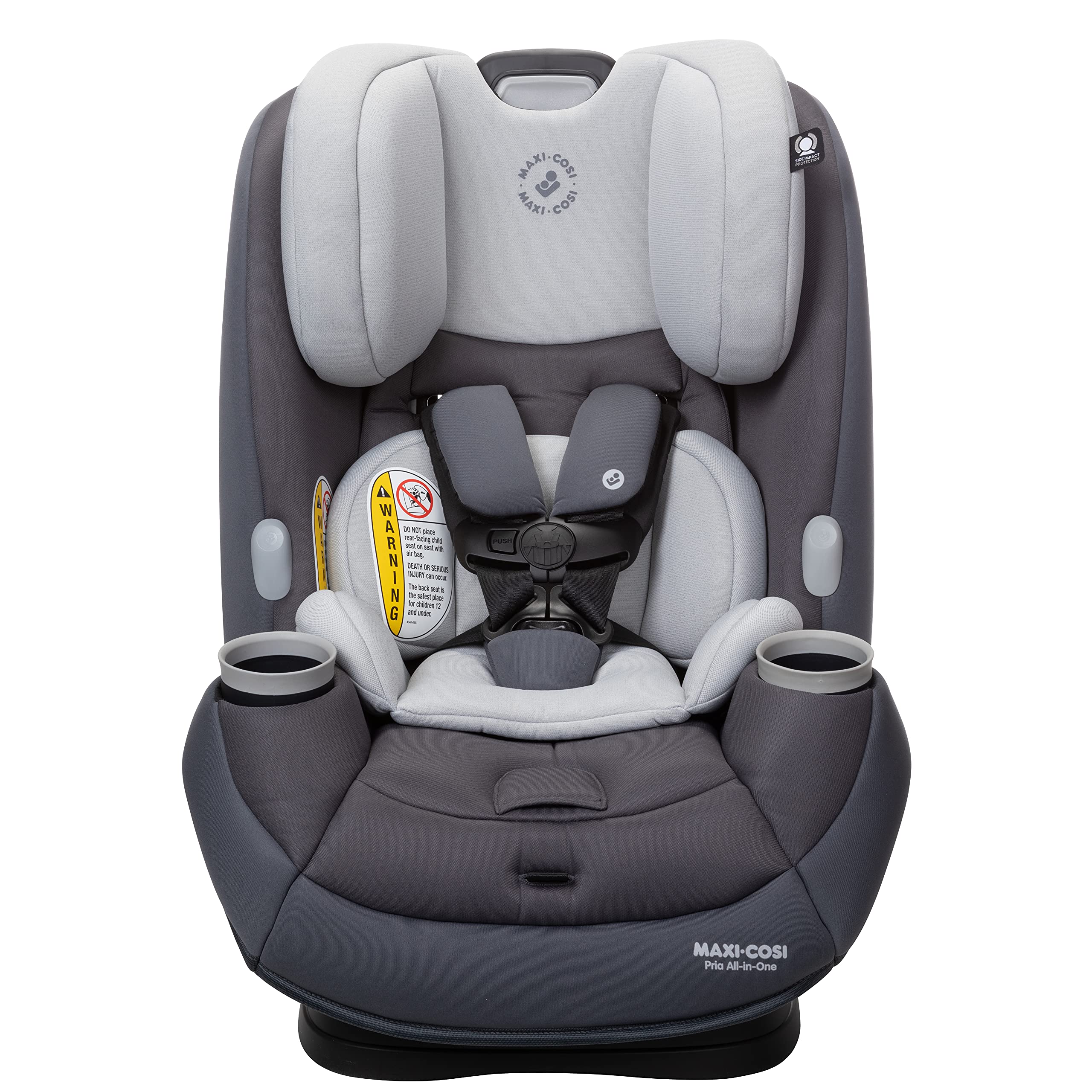 Maxi-Cosi Pria All-in-One Convertible Car Seat for Infants & Toddlers (4-100 lbs) - Rear & Forward Facing with Booster Mode - Safe & Comfortable for Daily Commutes, Road Trips & School Pickups