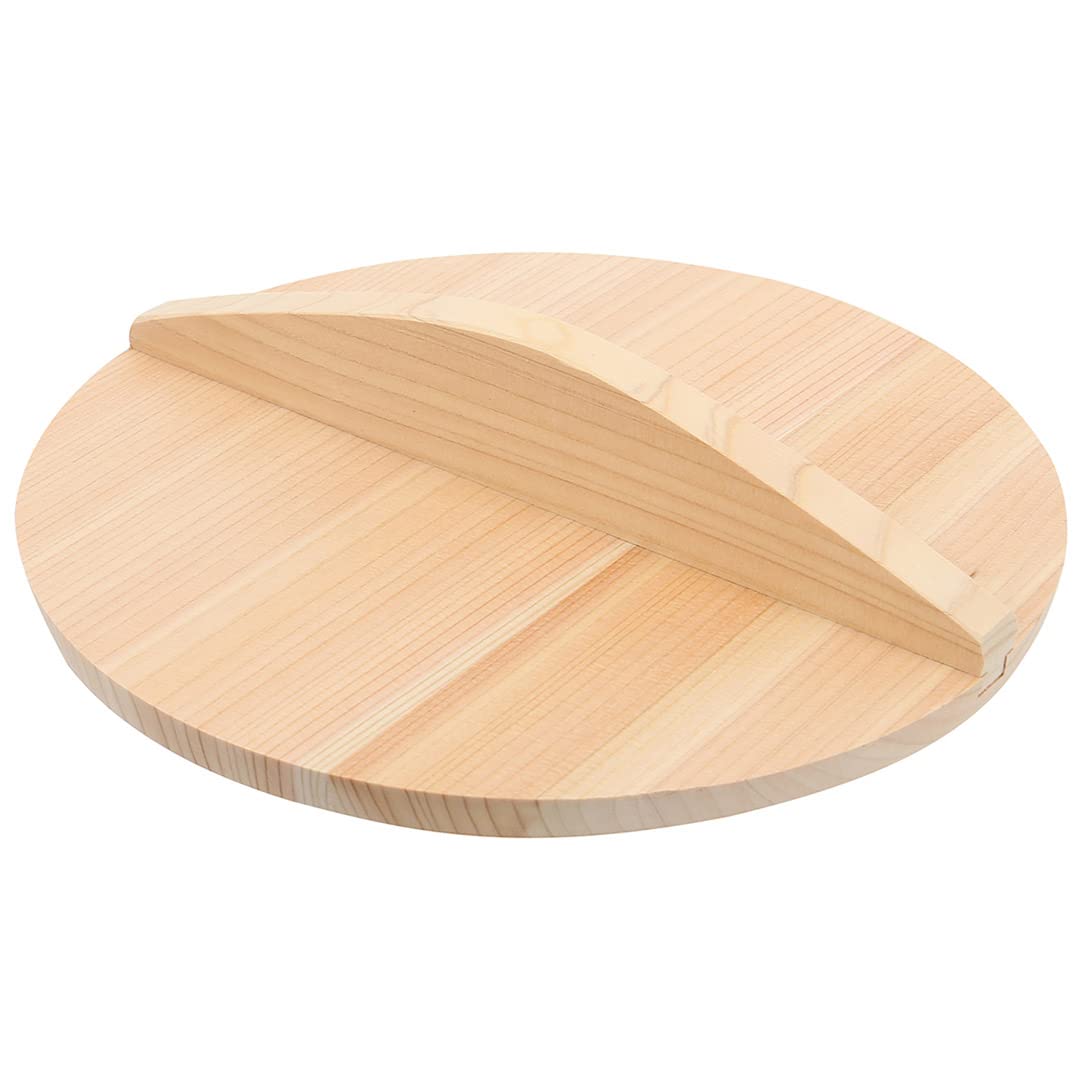 Premium Japanese Wooden Cooking Drop Lid (Otoshibuta) - 9.4
