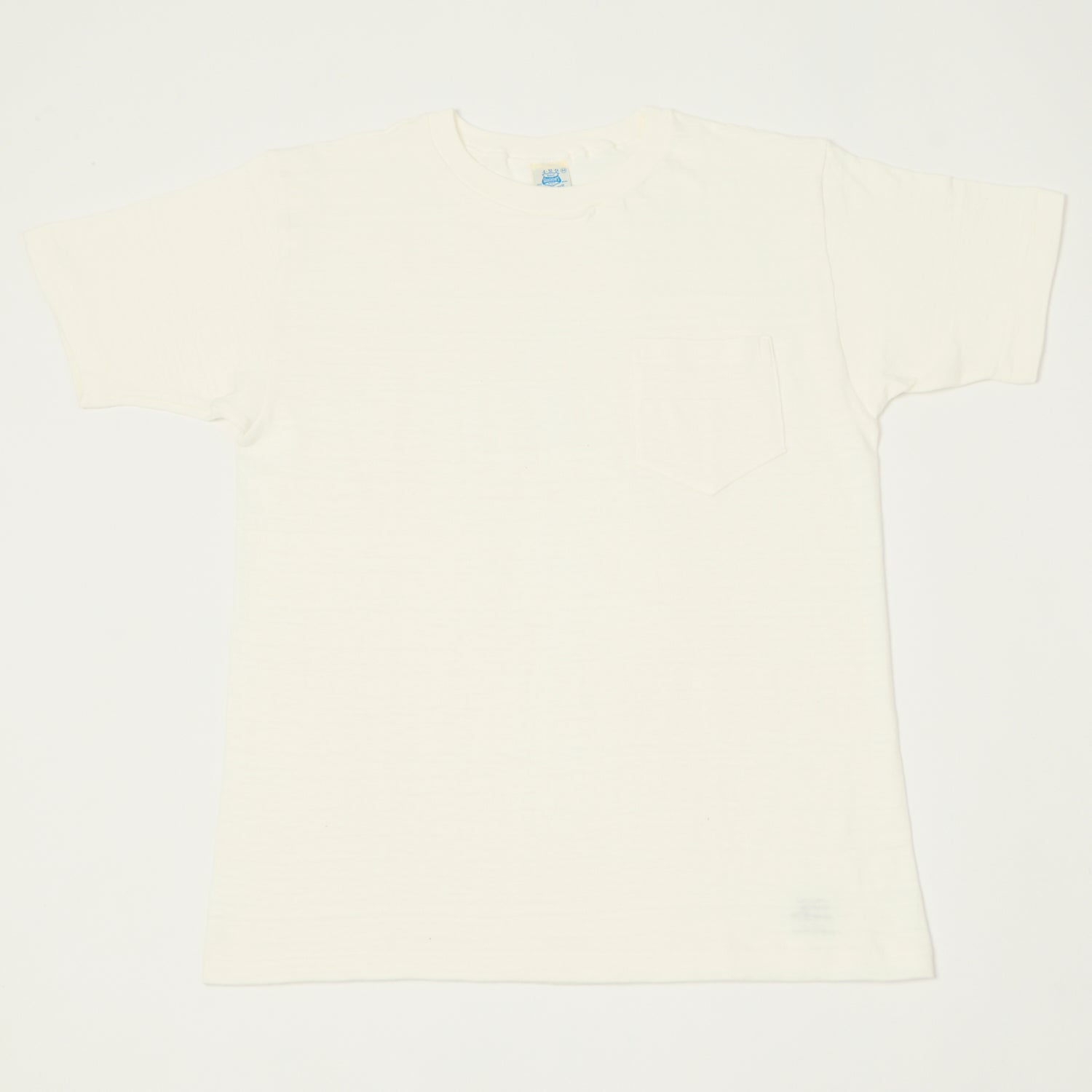 John Gluckow Lot. JG CS07 'Keeper' Pocket Tee - Premium Cotton Men's T-Shirt in Off White | Casual Streetwear for Everyday Wear & Urban Fashion