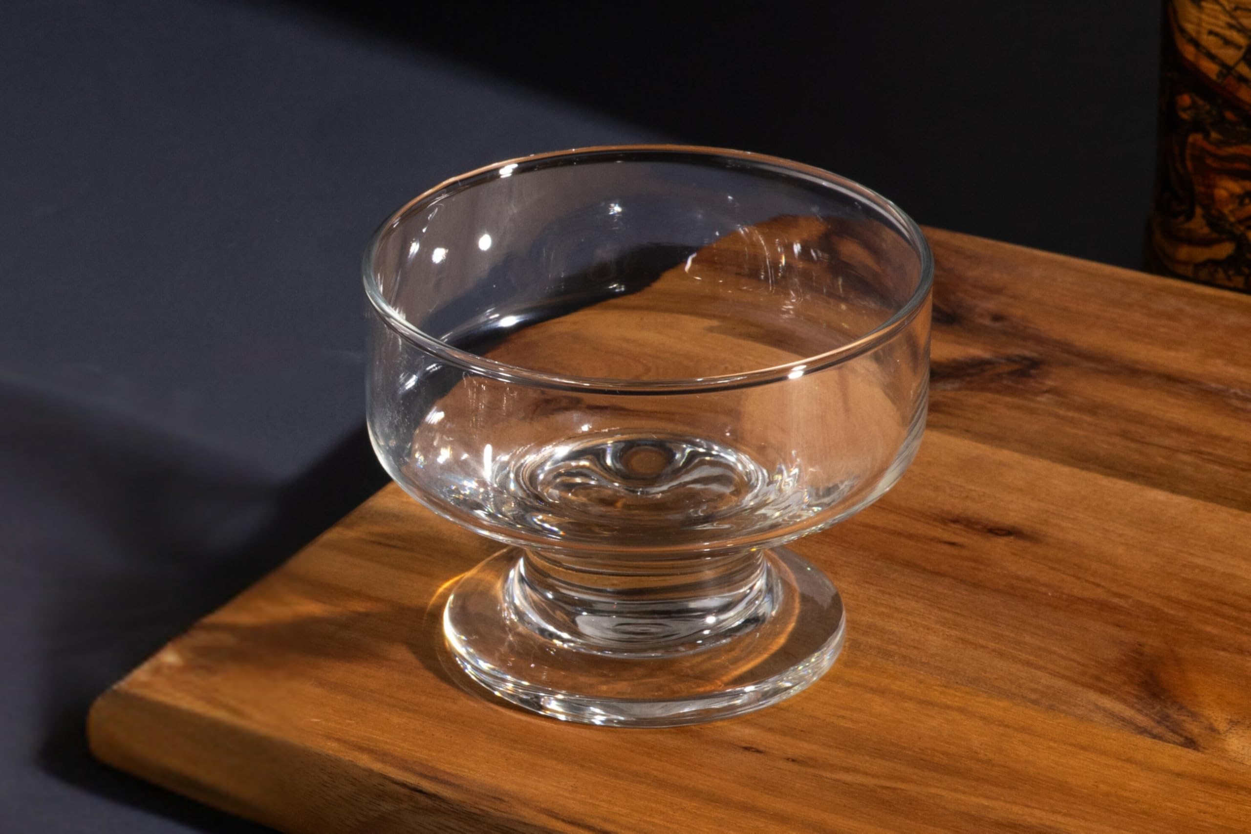 7oz Ice Cream Bowls - Elegant Glass Dessert Bowls for Snacks, Fruit & Sundae - Set of 12 for Parties & Dining