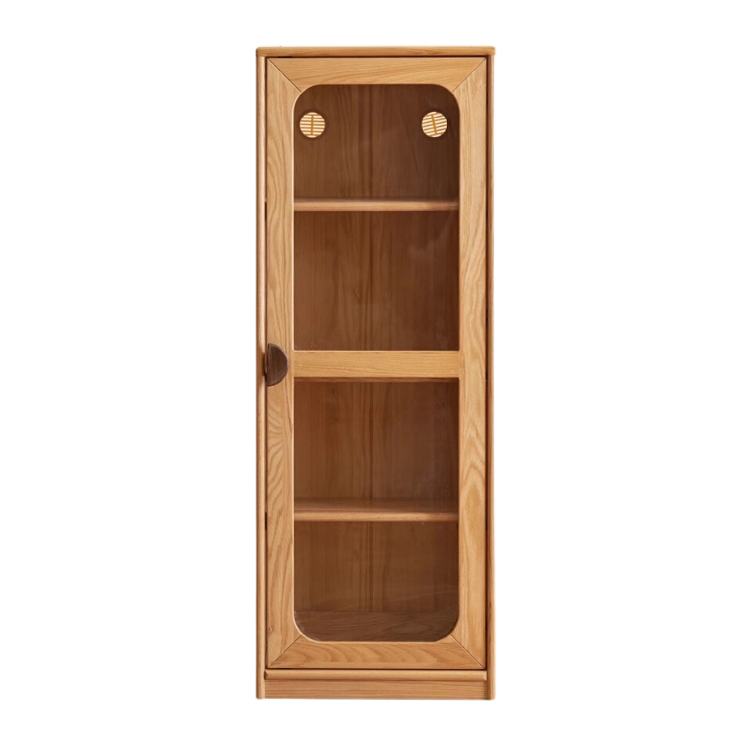 19.7x13.8x53.2 inch / 50x35x135.2 сm / Natural Wood Color / Single door