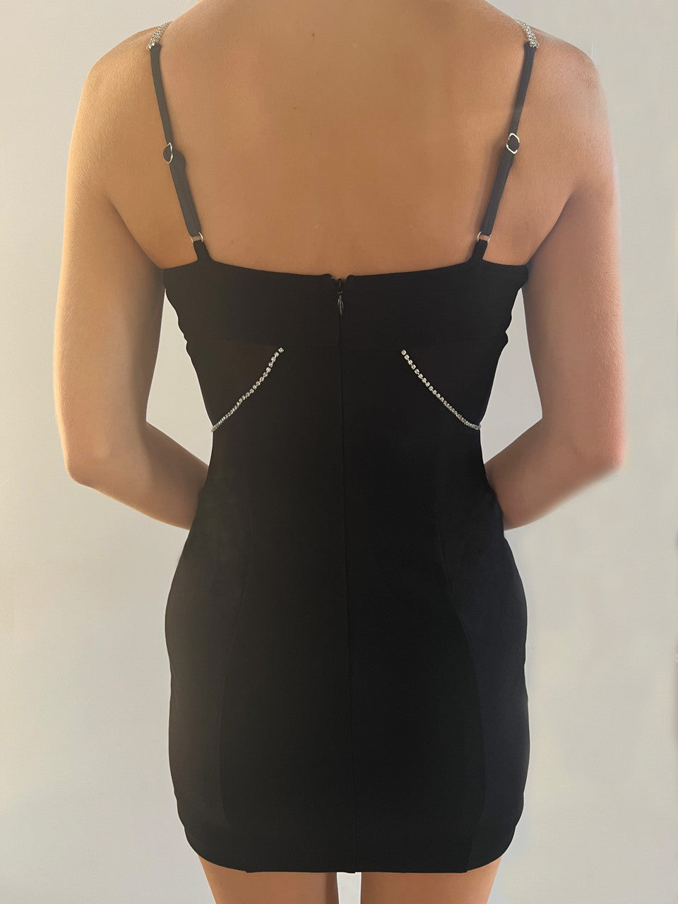 Millionaire Mini Dress - Black | Sexy Bodycon Club Dress for Women | Perfect for Night Out, Party & Date Night