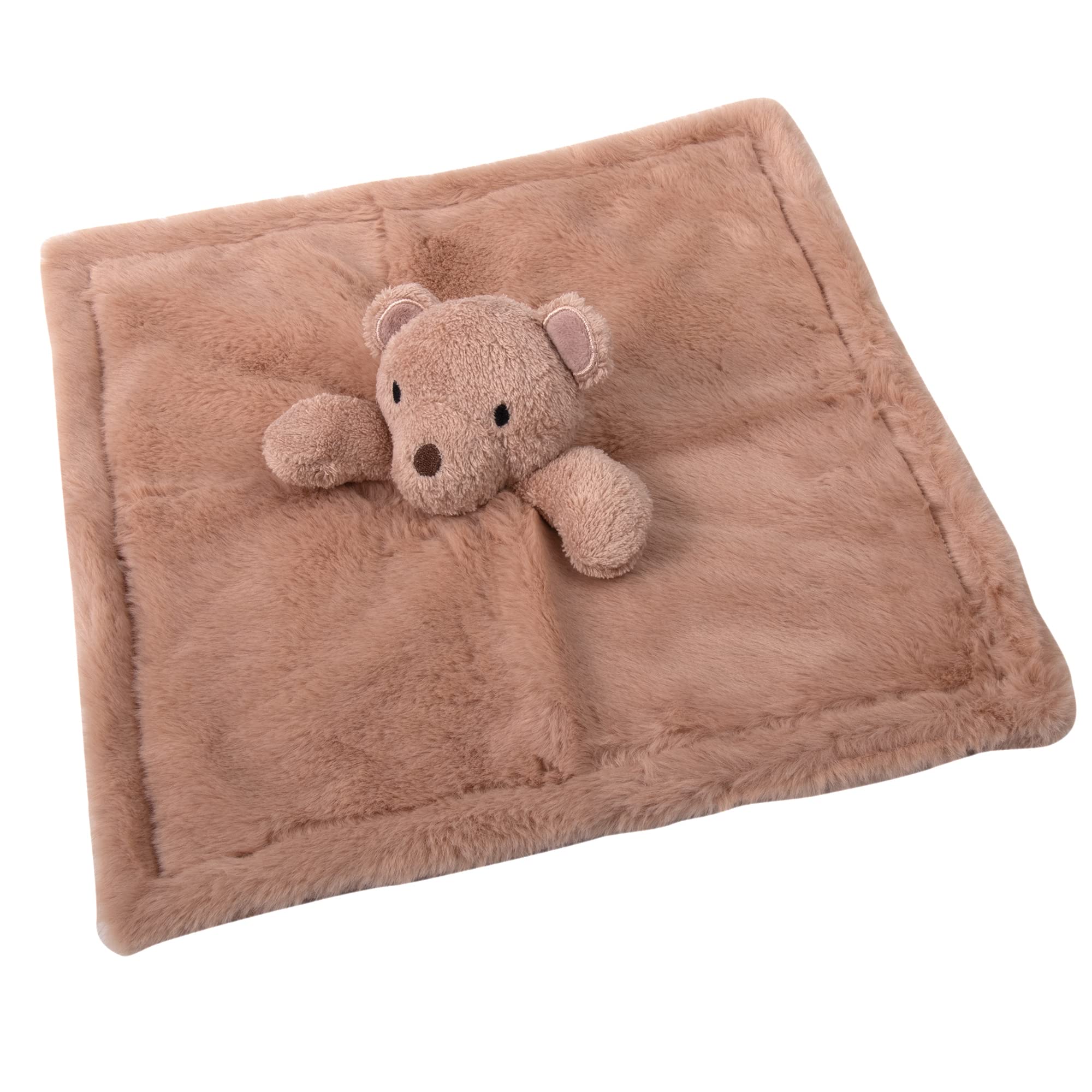 Baby Bear Blanket & Stuffed Animal Set - Soft Lovey for Boys & Girls - Nursery & Travel