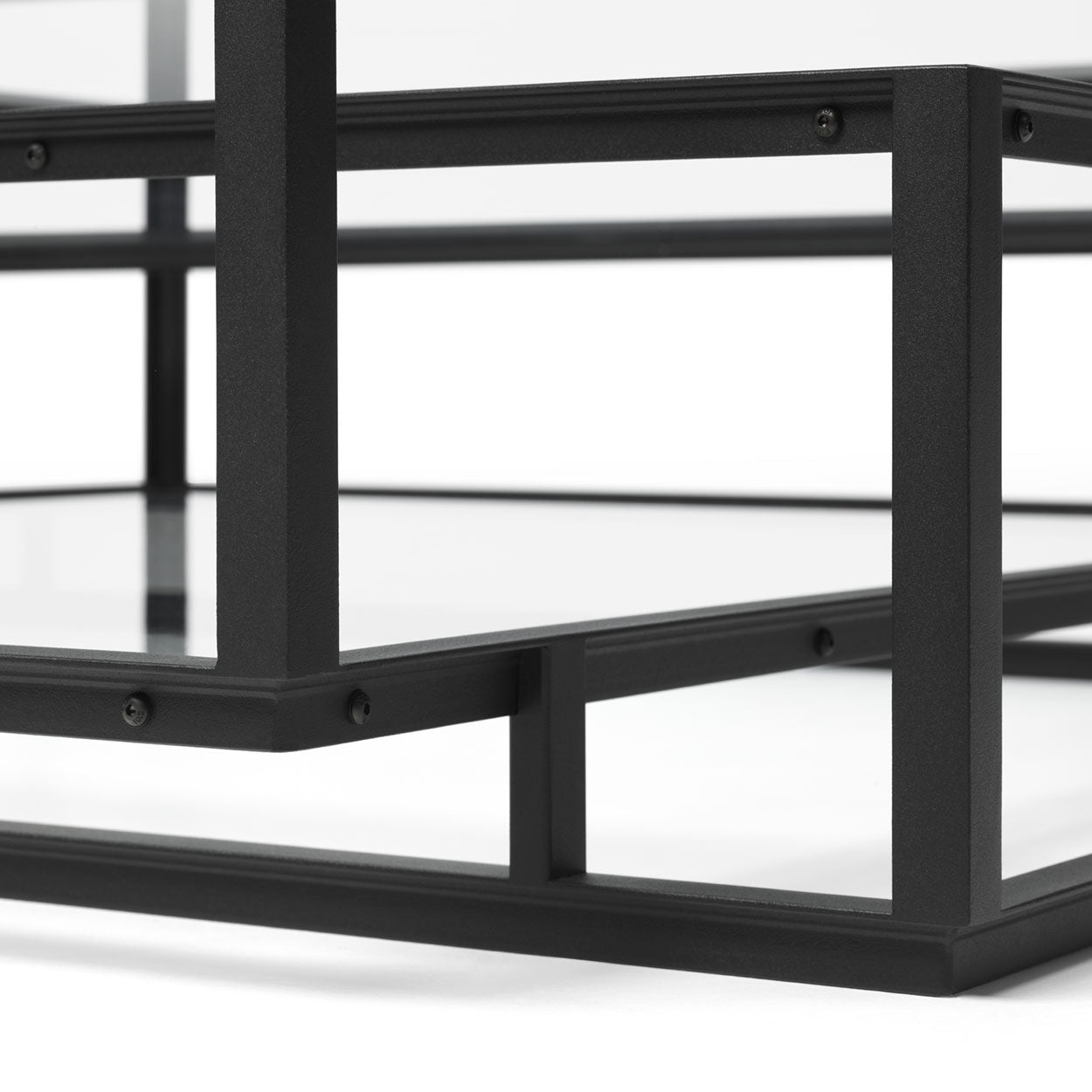 Modern Tangled Square Coffee Table by Spectrum Design - Stylish & Functional Centerpiece for Living Room, Lounge, or Office Decor