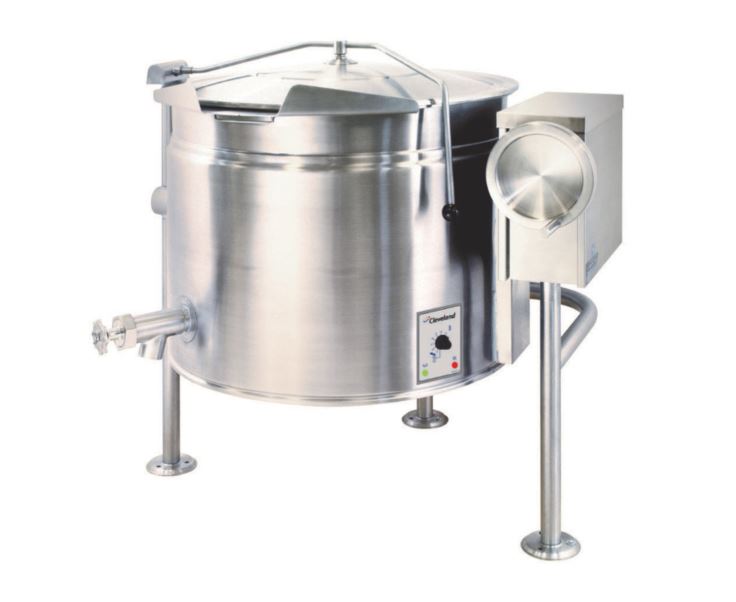 Cleveland KEL60TSH 60-Gallon Commercial Tilting Electric Steam Kettle – Perfect for Restaurants, Catering & Large-Scale Food Production