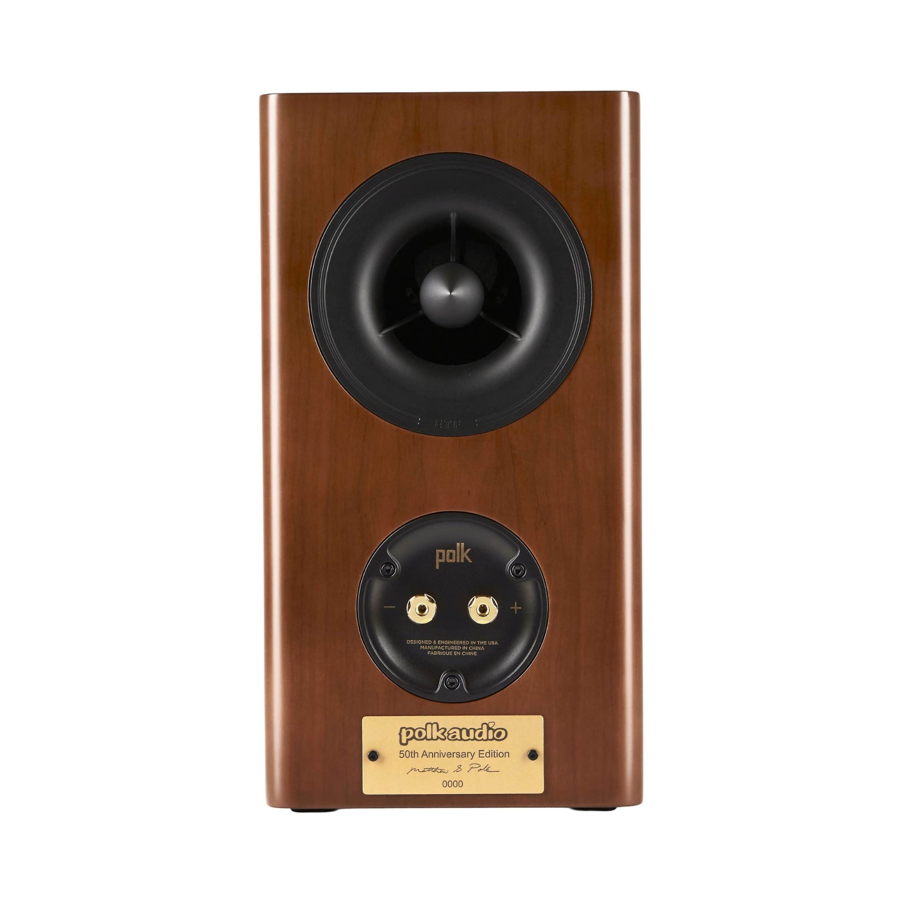 Polk Audio Reserve R200AE 50th Anniversary Edition Bookshelf Speakers (Pair) - Premium Hi-Fi Sound for Home Theater & Music Listening - Open Box Special