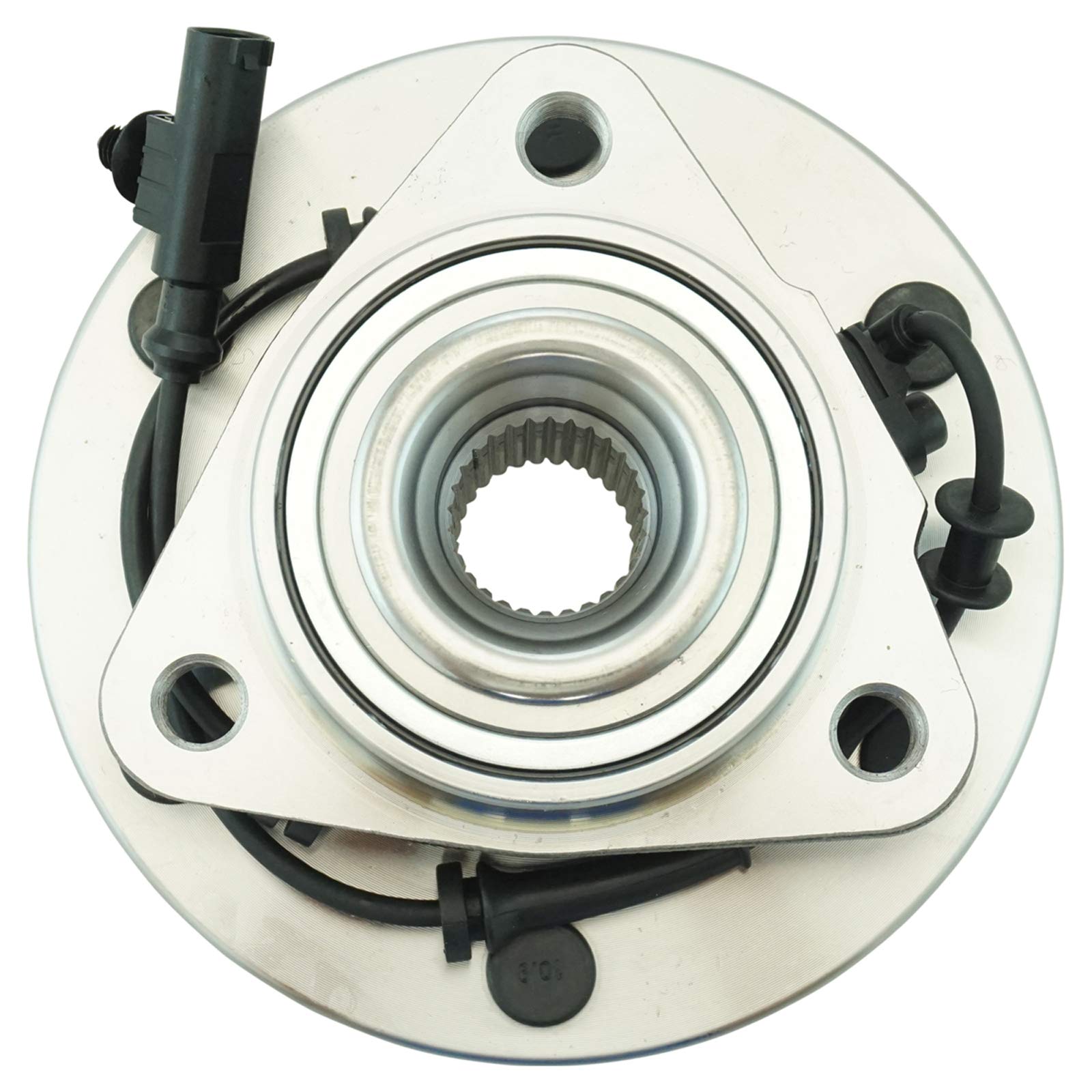 TRQ Front Left & Right Wheel Hub Bearing Assembly - Compatible with 2012-2015 Nissan Armada & 2011-2015 Titan - Driver & Passenger Side Replacement - Perfect for Off-Roading, Towing & Daily Commuting