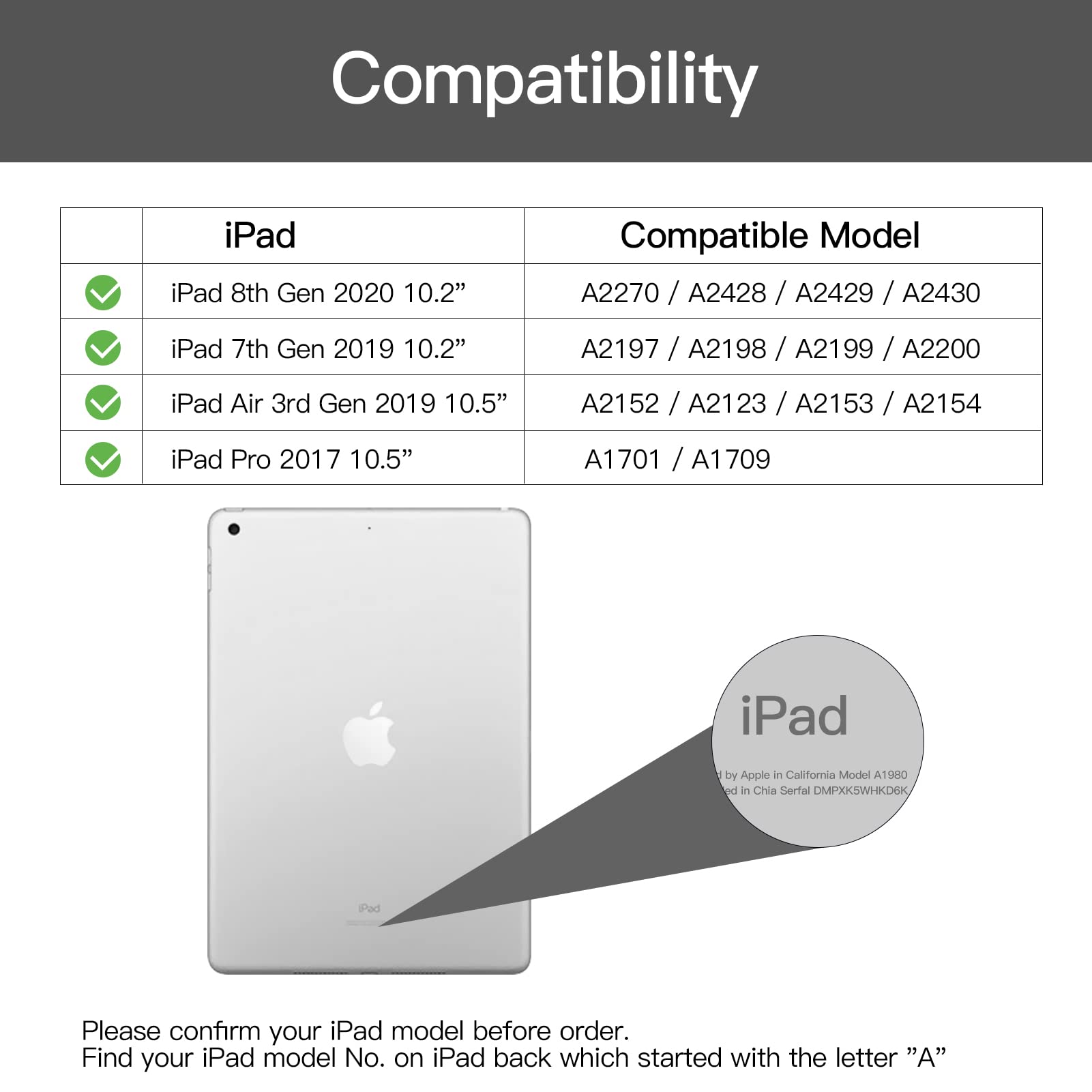 Backlit Wireless Keyboard Case for iPad 10.2
