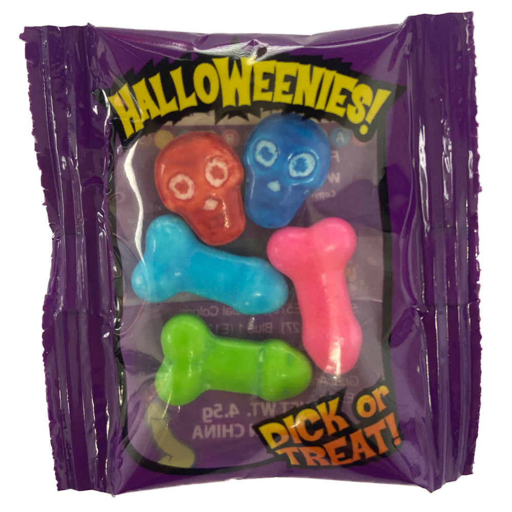 Halloween Skull & Bones Hard Candy - Spooky Party Treats for Trick or Treat, Halloween Decor & Festive Celebrations