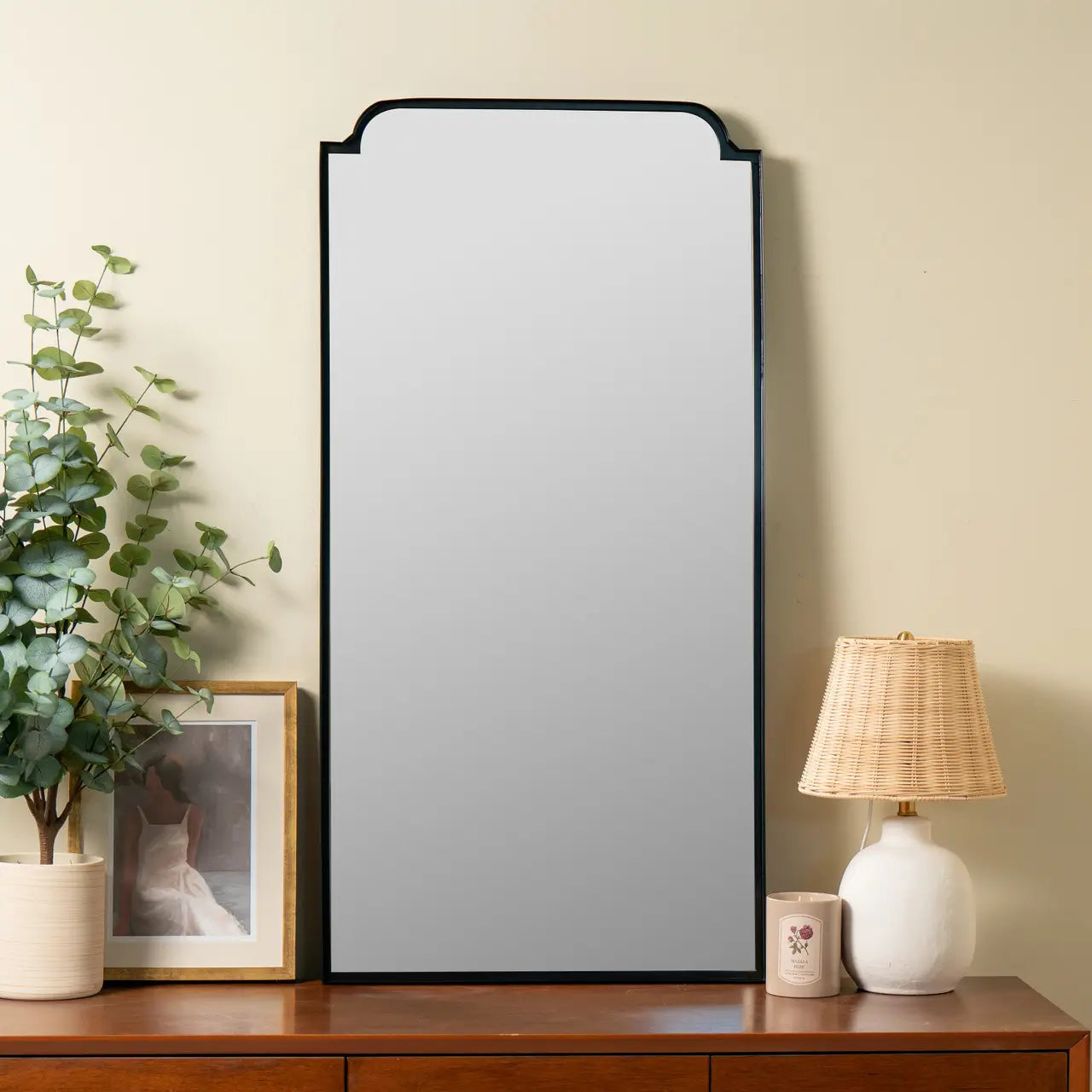 Heidi Wall Mirror - Elegant Full-Length Decorative Mirror for Bedroom, Living Room & Entryway | Perfect for Home Decor, Vanity & Selfie Backdrop