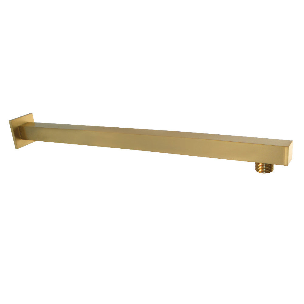 Kingston Brass K4160 Claremont 15 3/4 Inch Square Rain Drop Shower Arm with Flange - Perfect for Modern Bathroom Renovations & Spa-Like Shower Experience
