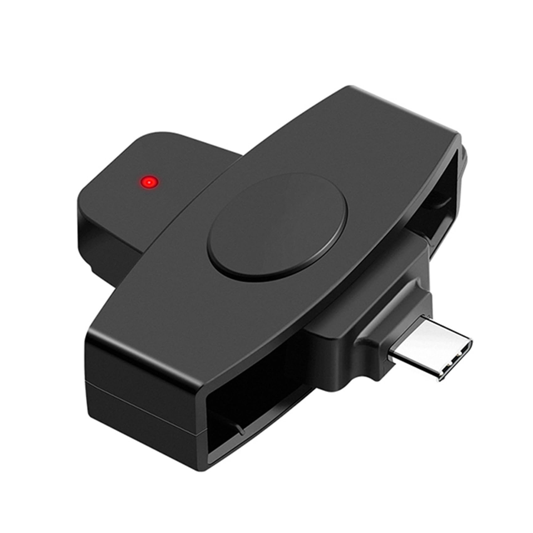 Ronlok 5X CSCR3 Smart Card Reader - USB Type-C for Bank, Tax, SIM, IC & ID Cards - Secure & Fast Card Reading for Online Banking, Tax Filing & Digital Security