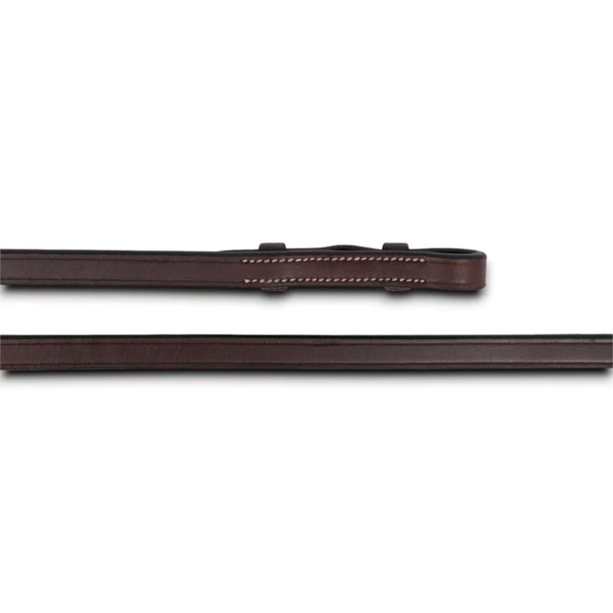 AJR 4/8 Flat Curb Rein Without Buckles - Horse Training Equipment for Western Riding & Equestrian Sports