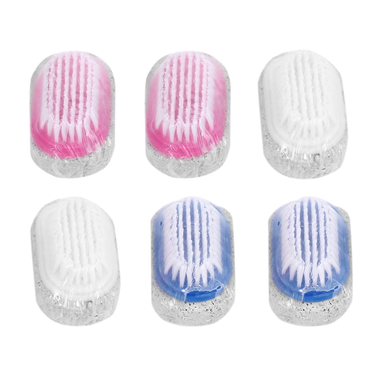 Natural Pumice Stone 6-Pack for Dead Skin Removal - Foot & Hand Exfoliator for Men & Women - Pedicure & Manicure Care