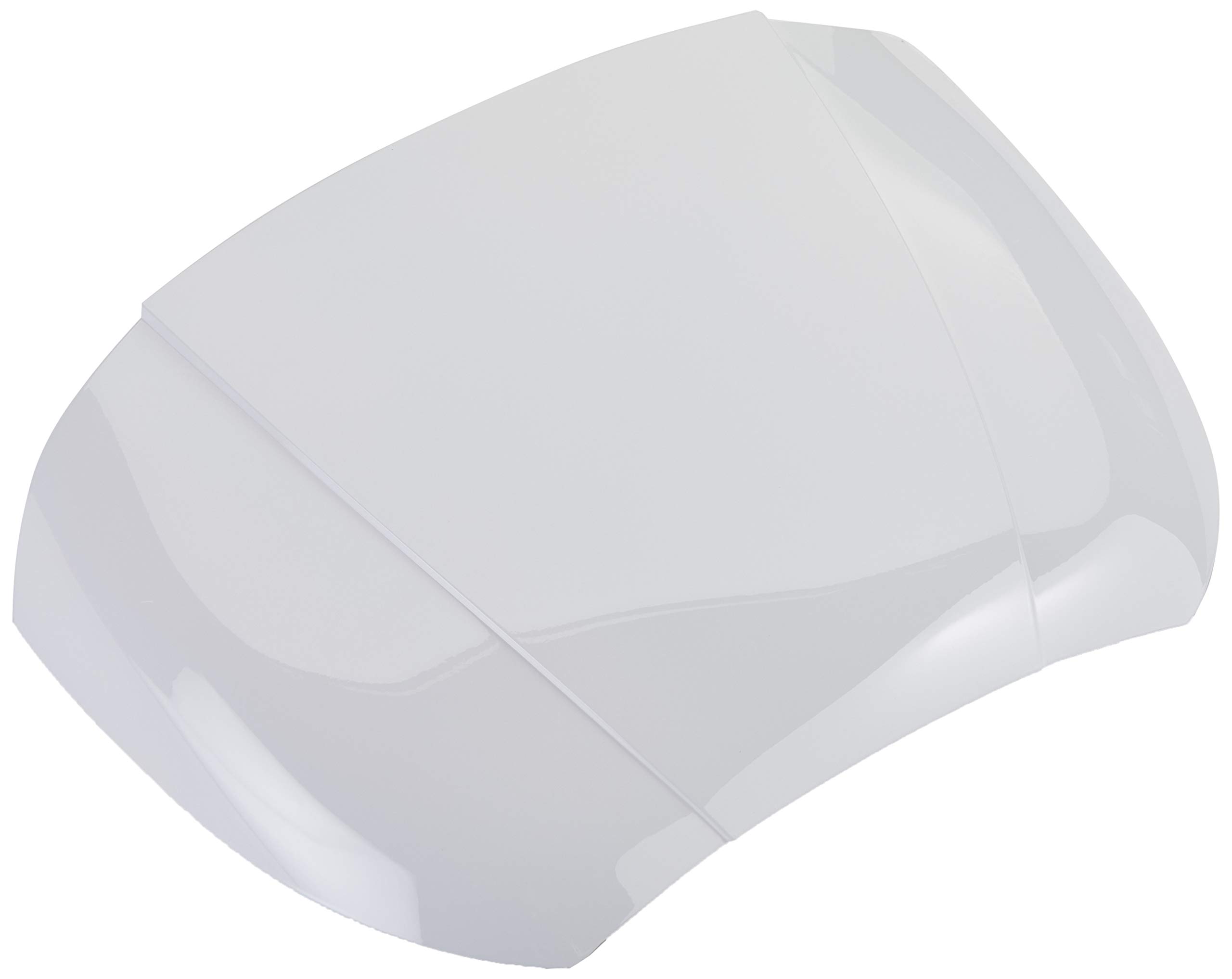 SHAD D1B37E08 Motorcycle Top Case Luggage Box - 37L White Waterproof Storage for Harley, Honda, Yamaha - Perfect for Commuting, Touring & Road Trips