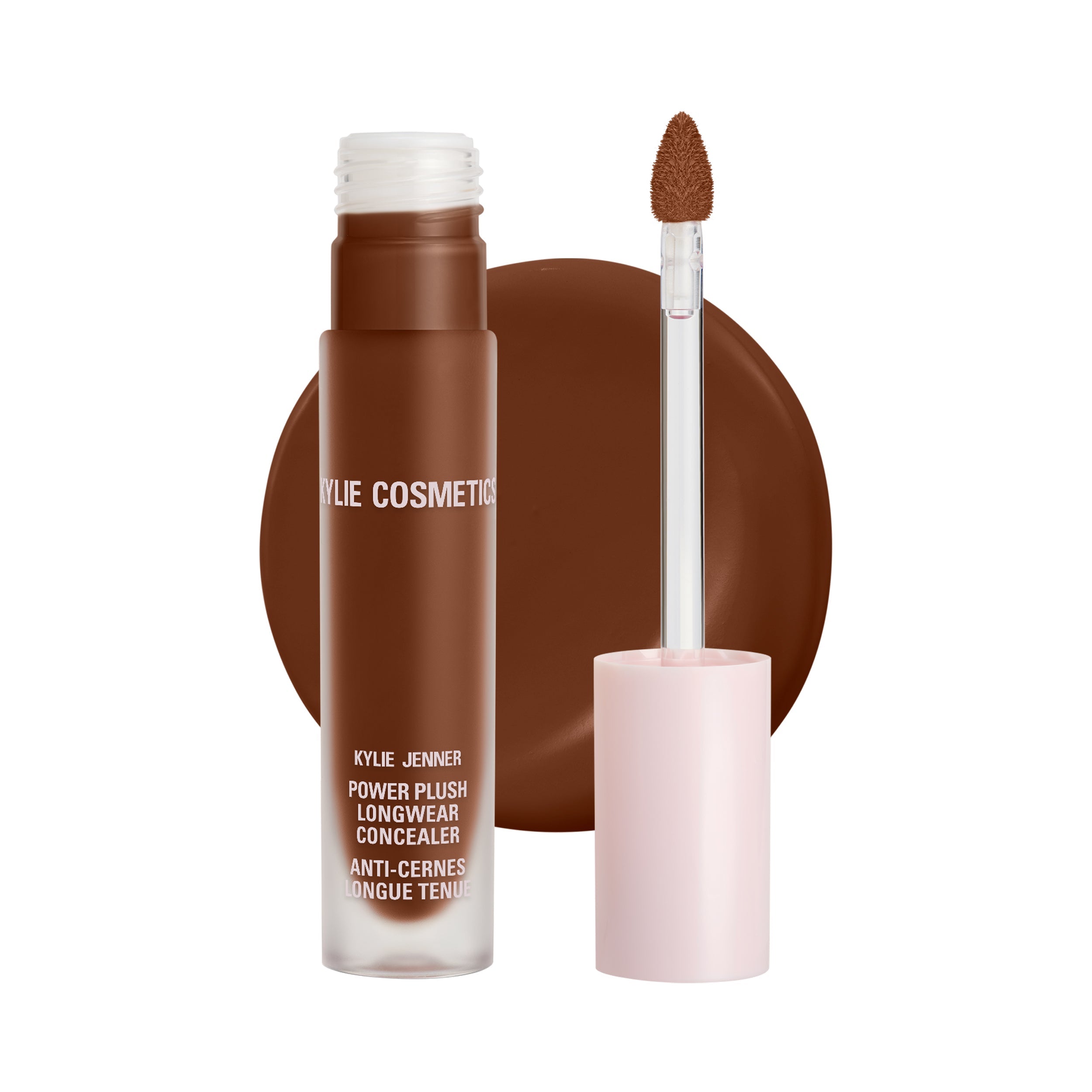 Long-lasting Power Plush Concealer - Full Coverage & Hydrating for Flawless Skin | Perfect for Daily Makeup & Special Occasions