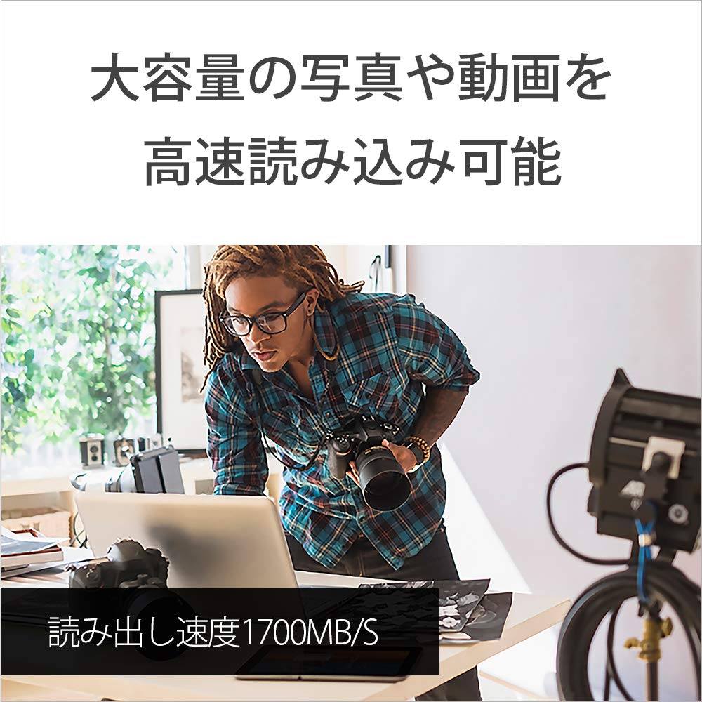 Sony CEB-G128 128GB XQD Memory Card - High-Speed Performance for Professional Cameras & 4K Video Recording - Perfect for Sony, Nikon & Canon DSLRs