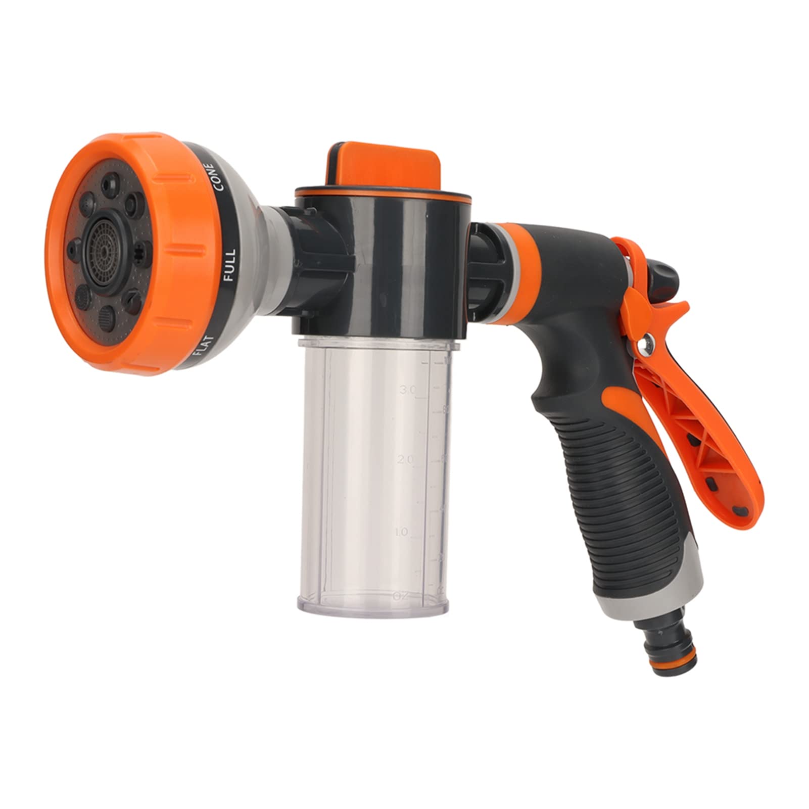 TOPINCN High Pressure Garden Hose Nozzle - 8 Mode Adjustable Foam Sprayer for Watering, Cleaning & Agriculture | Durable Outdoor Water Spray Tool for Lawn, Garden & Car Washing
