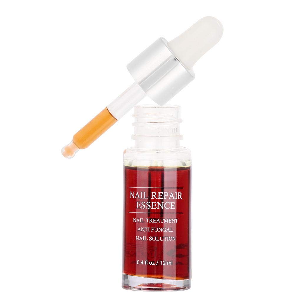 12ml Nail Repair Essence Set - Powerful Nail Strengthener & Cuticle Treatment with Nail File | Professional Nail Care Kit for Damaged, Weak & Brittle Nails | At-Home Salon Treatment & DIY Manicure Solution