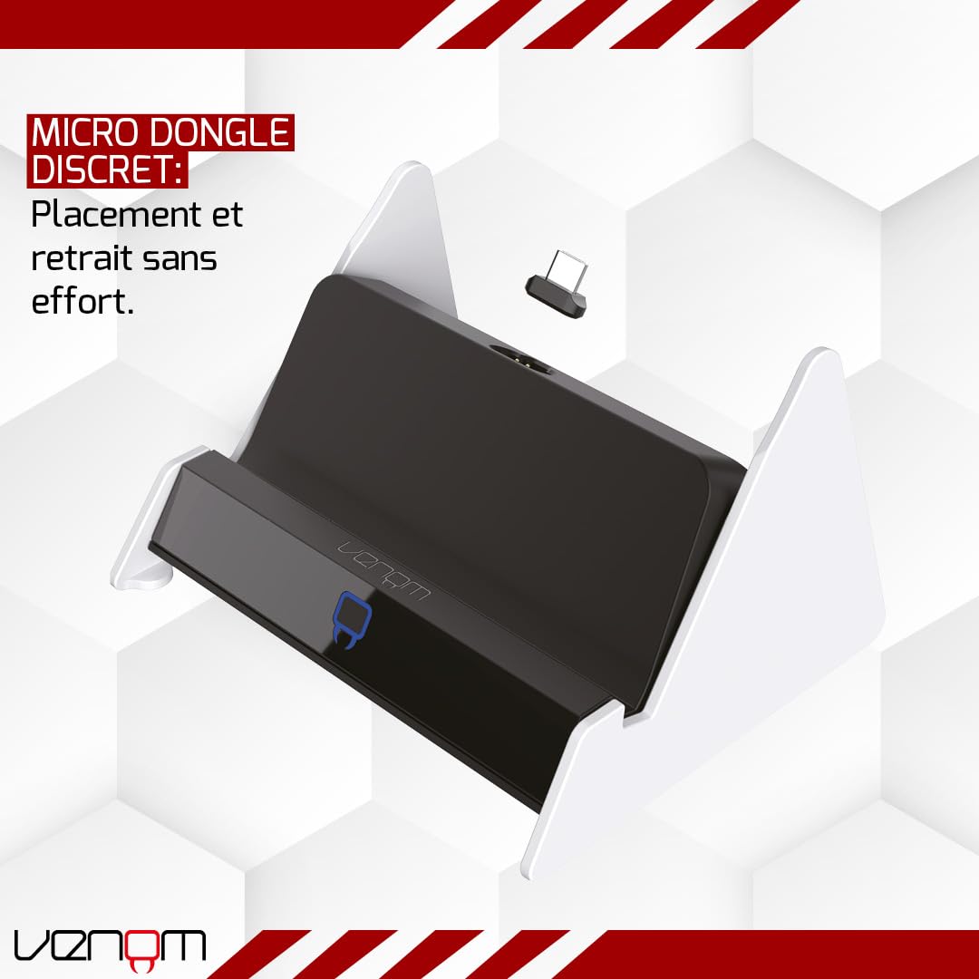 PlayStation Portal (PS5) Charging Dock Station - Fast Wireless Charger for PS5 Accessories | Perfect for Gaming Setup & Home Entertainment