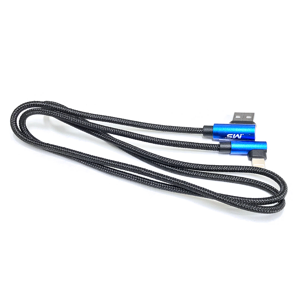 Premium Right Angle Lightning to USB Cable - Fast Charging & Sync for iPhone - Perfect for Gaming, Car Use & Tight Spaces