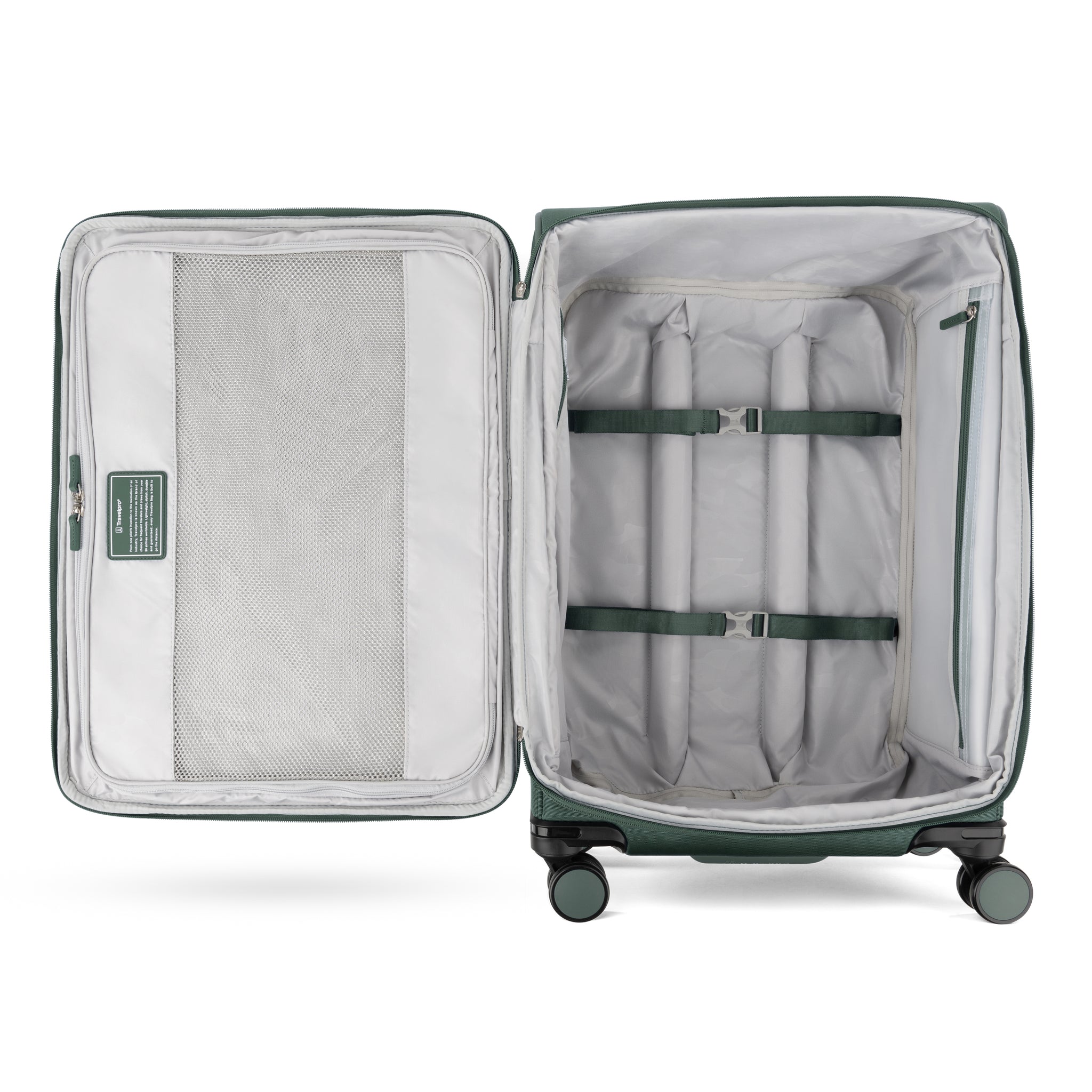 Travelpro VersaPack+ Medium Expandable Spinner Luggage - Perfect for Business Trips & International Travel | Carry-On Check in Suitcase with 360° Wheels