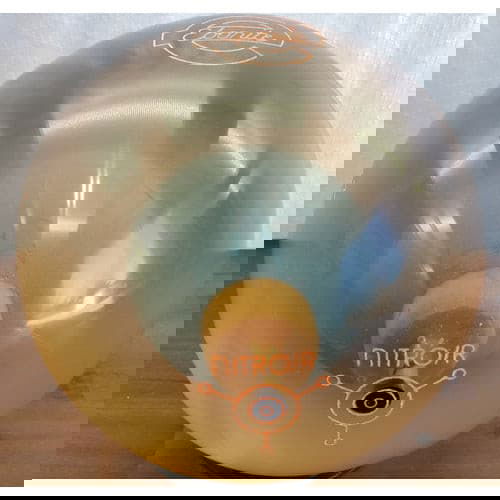 Ebonite Nitro/R Clear Poly Bowling Ball 14.5 lbs - High Performance Bowling Ball for League & Tournament Play - Perfect for Strikes & Spares on Medium to Heavy Oil Lanes