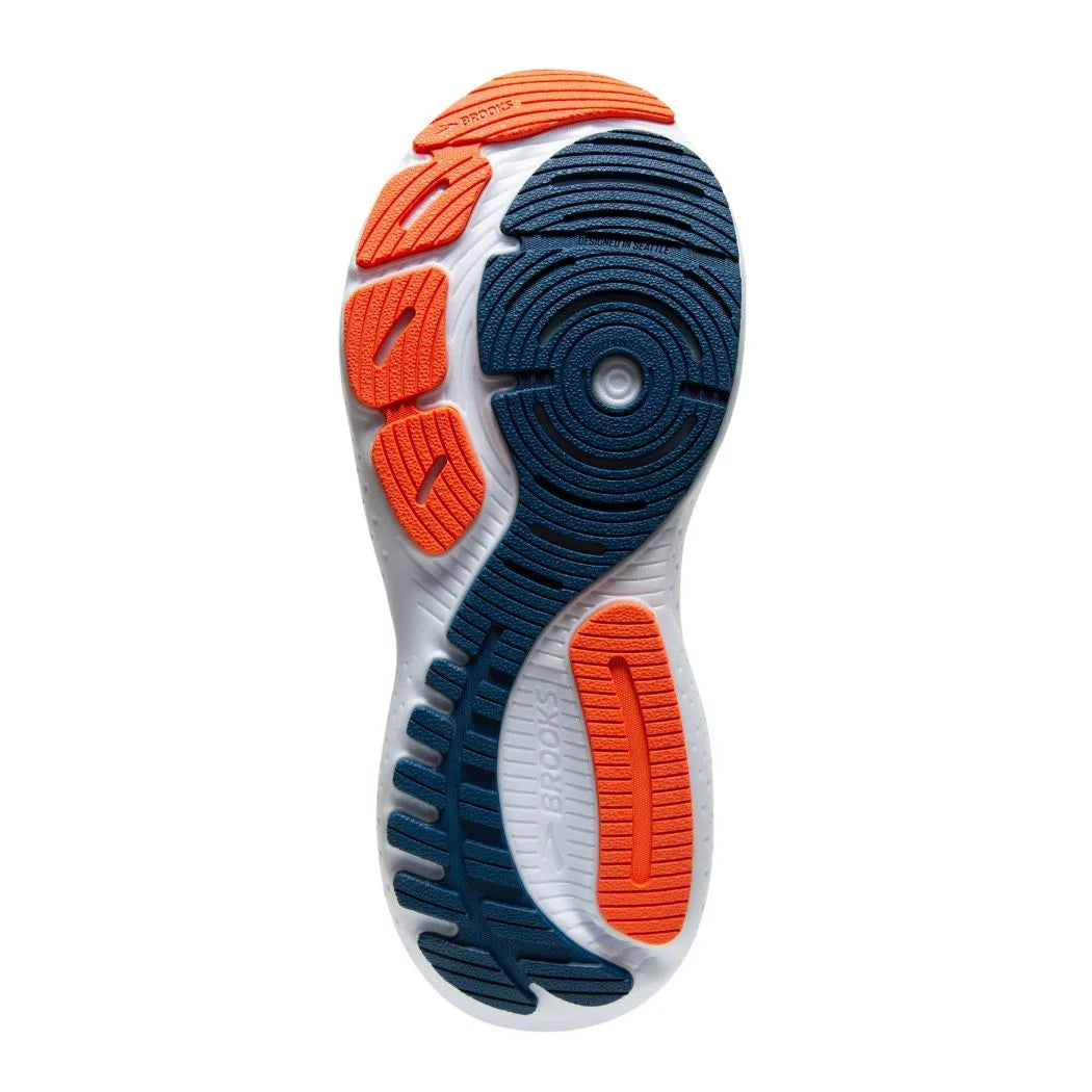 Brooks Glycerin GTS 21 Men's Running Shoes - Cushioned Stability Sneakers for Long Distance Running & Marathon Training - Perfect for Road Running, Gym Workouts & Everyday Comfort
