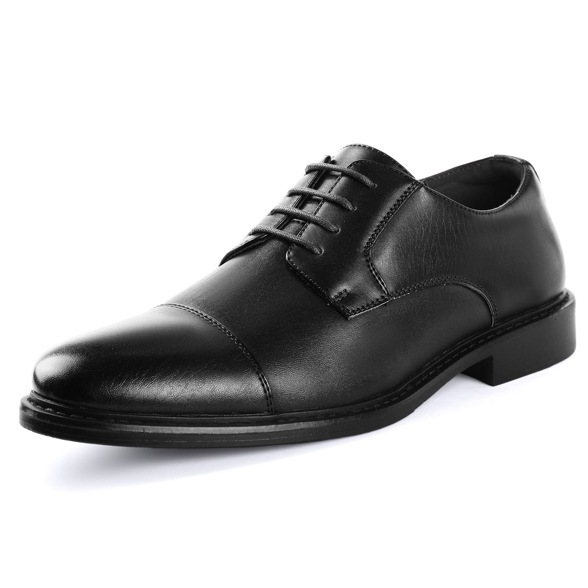 Premium Mofri Men's Dress Shoes - Classic Tuxedo Oxfords for Weddings, Business & Formal Events | Comfortable Leather Dress Shoes for Men