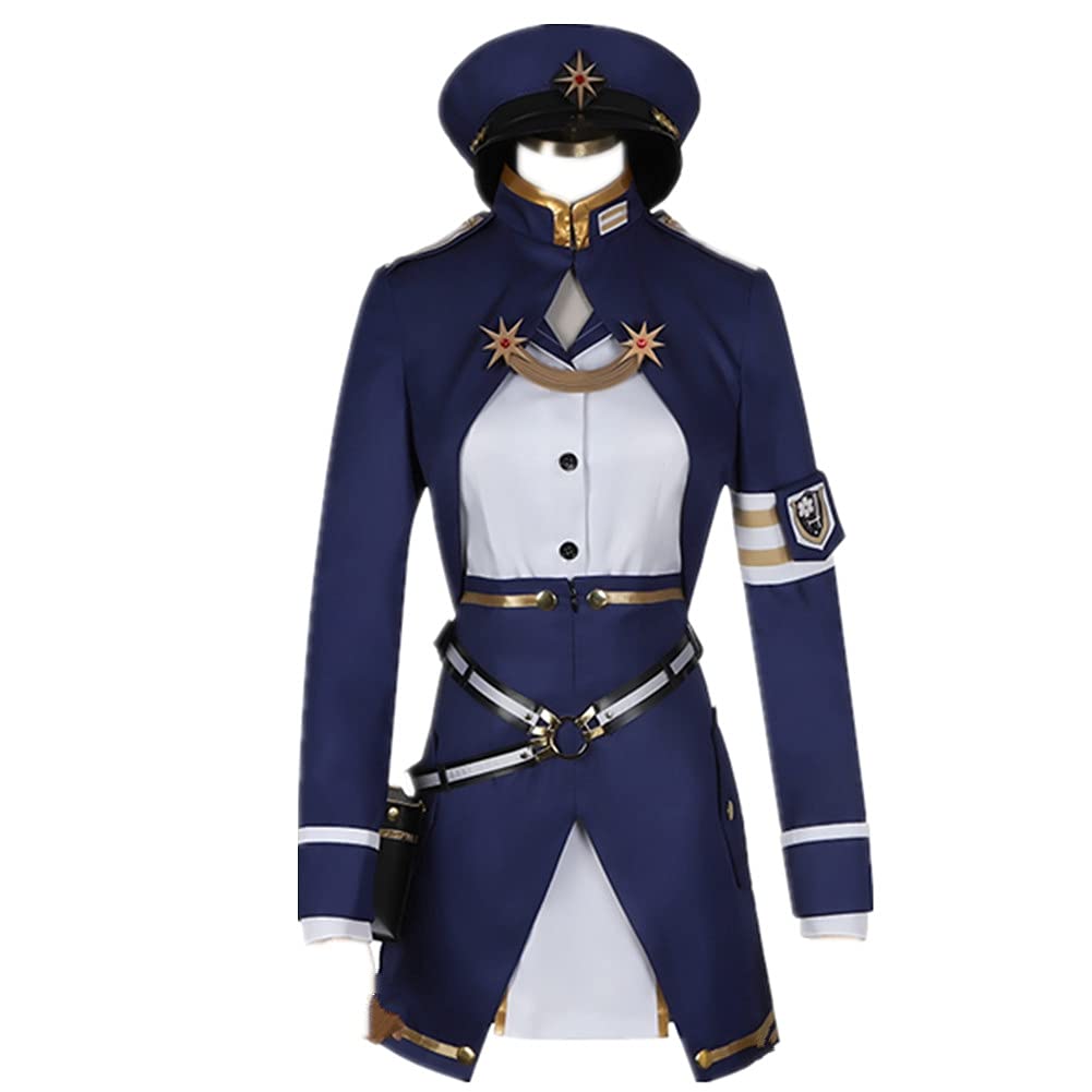 Vladilena Milize Cosplay Costume - Anime Battle Suit Military Uniform for Women | Halloween, Cosplay Events & Anime Conventions