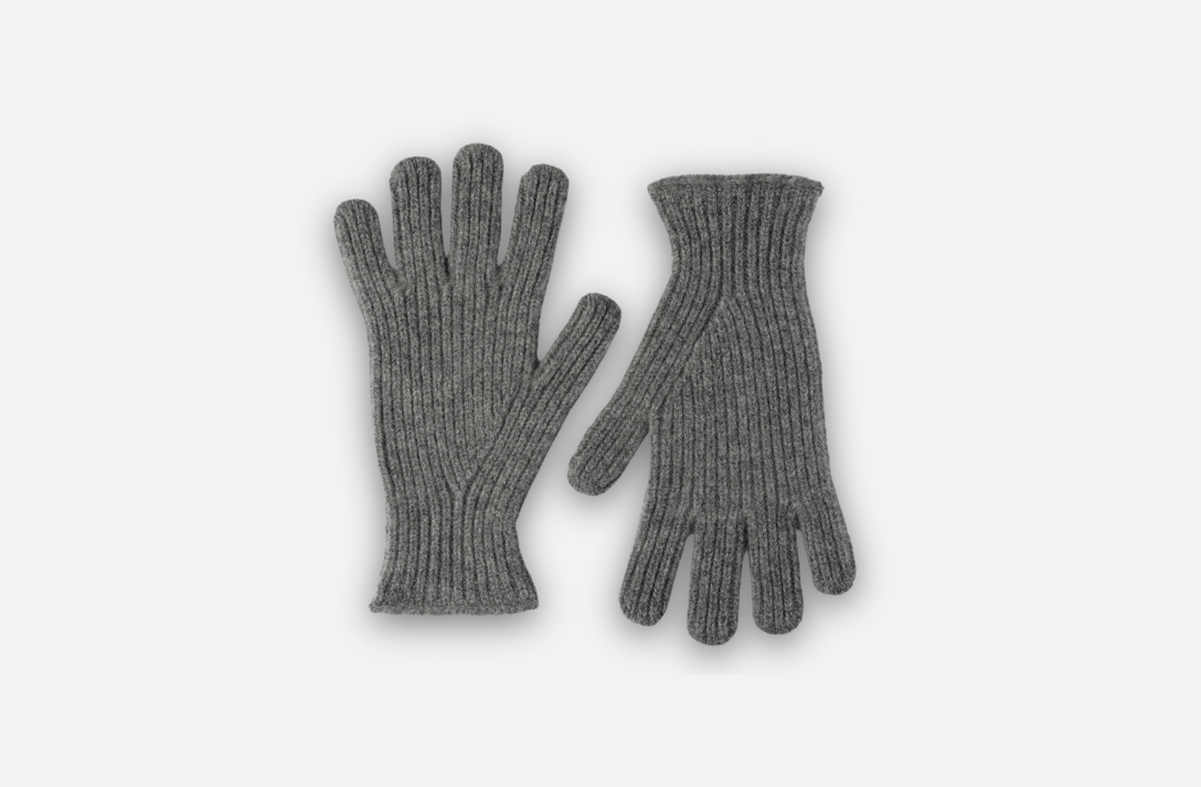 Premium Grey Clyde Gloves for Men & Women - Warm Winter Gloves for Outdoor Activities, Running, Hiking & Driving - Touchscreen Compatible & Water-Resistant