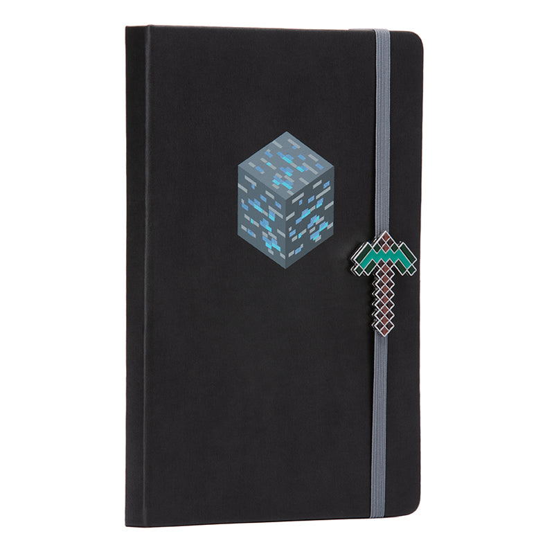 Minecraft Diamond Ore Journal with Charm - Perfect for Gaming Enthusiasts, Note Taking & Creative Writing