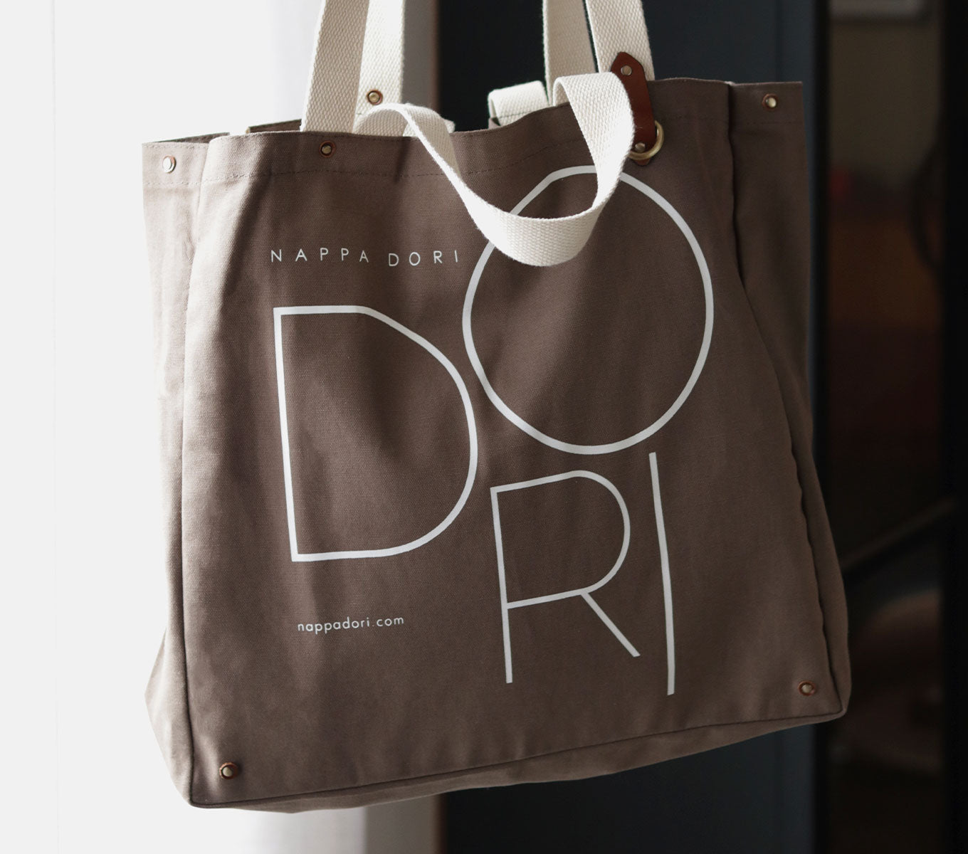 DORI Tote Bag for Women - Stylish & Spacious Canvas Shoulder Bag - Perfect for Work, Travel & Everyday Use
