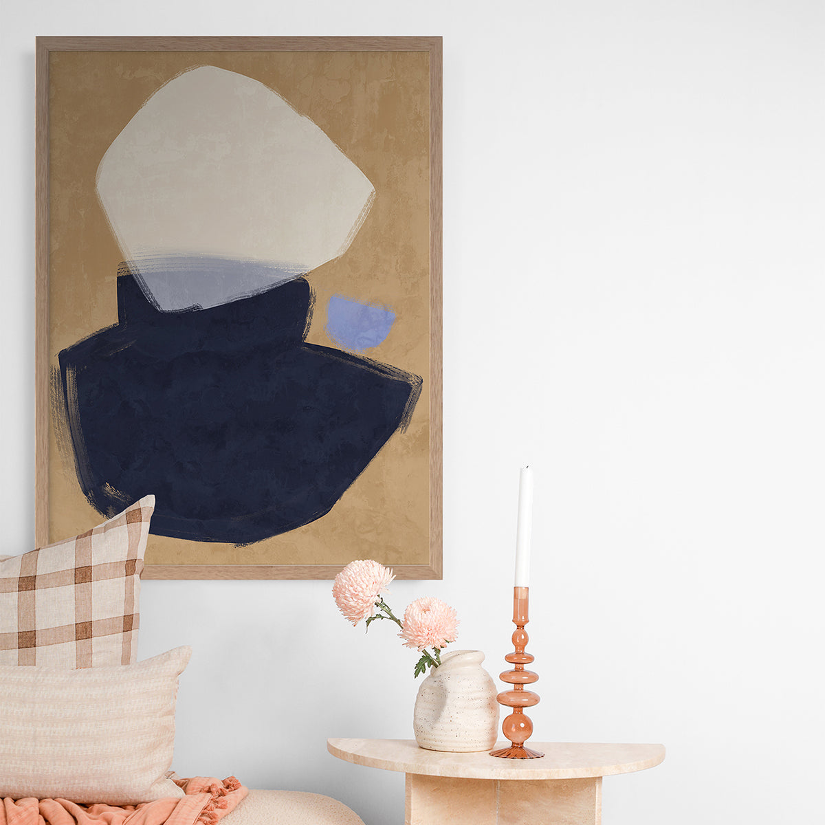 Balanced Portrait Art Print - Elegant Wall Decor for Living Room, Bedroom & Office | Perfect for Home & Office Decor