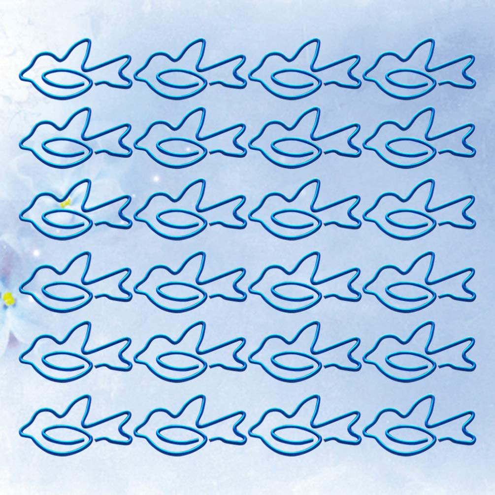 Cabilock 30pcs Cute Animal Paper Clips - Decorative Binder Clips, Bird Shaped Office Supplies, Bulk Memo Clips for Notebooks, Books & Party Favors - Fun Novelty Stationery for School, Office & Gift Giving