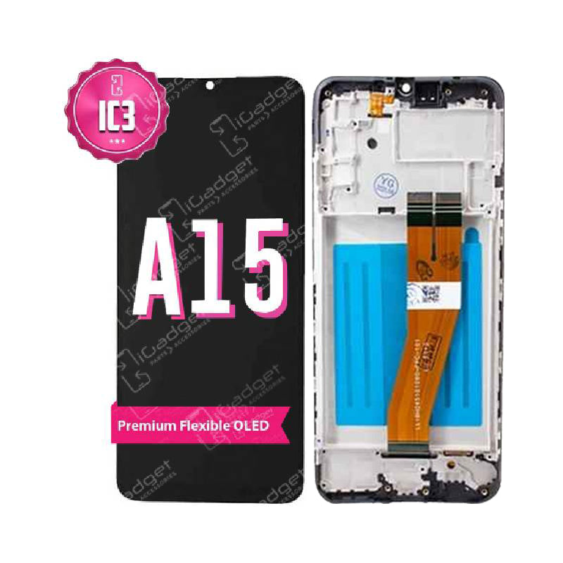 Samsung Galaxy A15 (4G/5G) OLED Screen Replacement IC3 - High Quality Display for Cracked or Damaged Phone Screens | Perfect for DIY Repairs & Phone Restoration