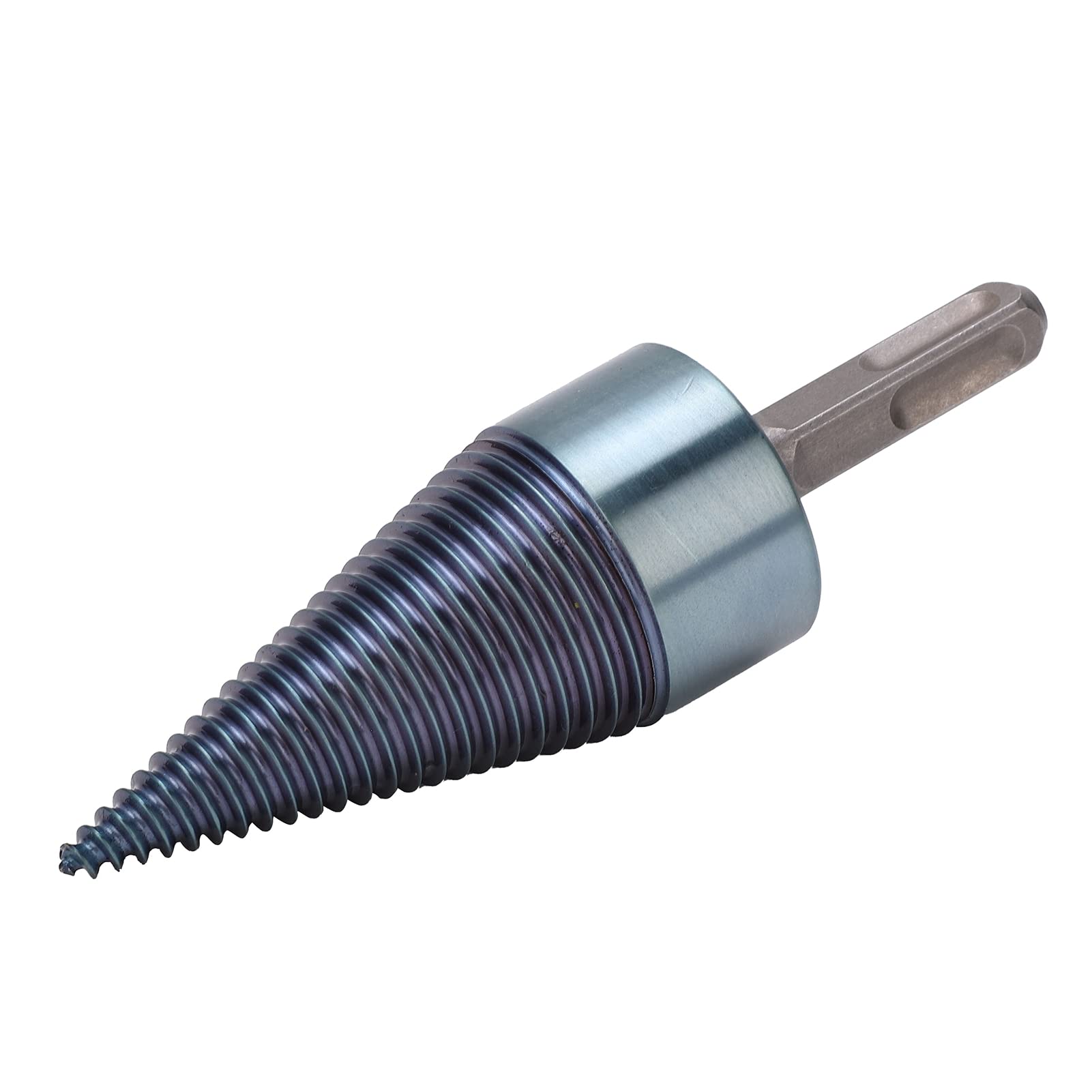 High-Speed Steel Firewood Splitter Drill Bit - High Hardness Wood Splitting Attachment for Electric Drills | Ideal for Firewood Processing, Camping & DIY Wood Projects