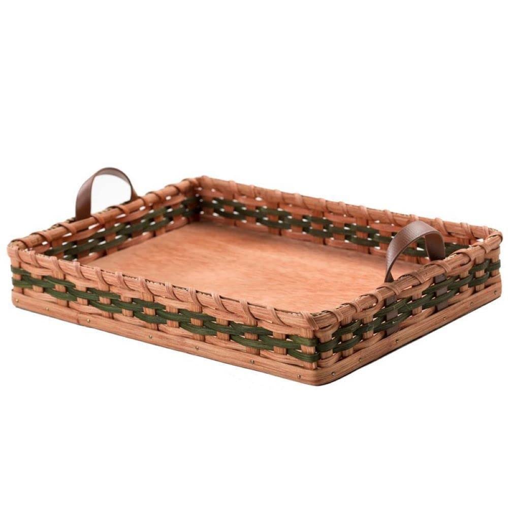 Amish-Made Wooden Serving Tray - Handcrafted by Lehman's - Perfect for Entertaining, Dining, and Kitchen Organization