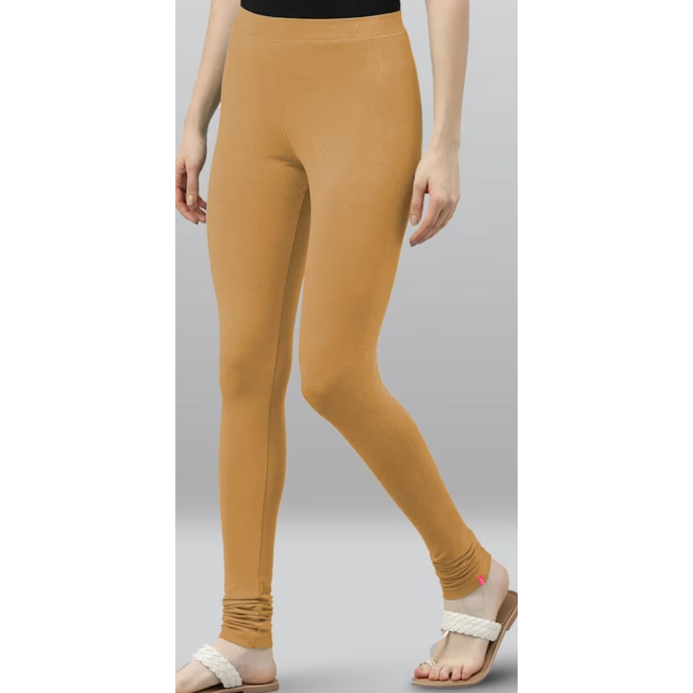 Mustard Yellow Shiny Leggings for Women - High Waisted Yoga Pants with Pockets - Comfortable Stretchy Workout Tights for Gym, Running & Daily Wear