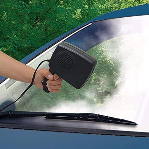 150W 12V Portable Car Heater & Defroster - Cigarette Lighter Plug-in Mini Heater for Winter - Fast Warm Up for Cars, Trucks & RVs - Perfect for Cold Mornings & Road Trips