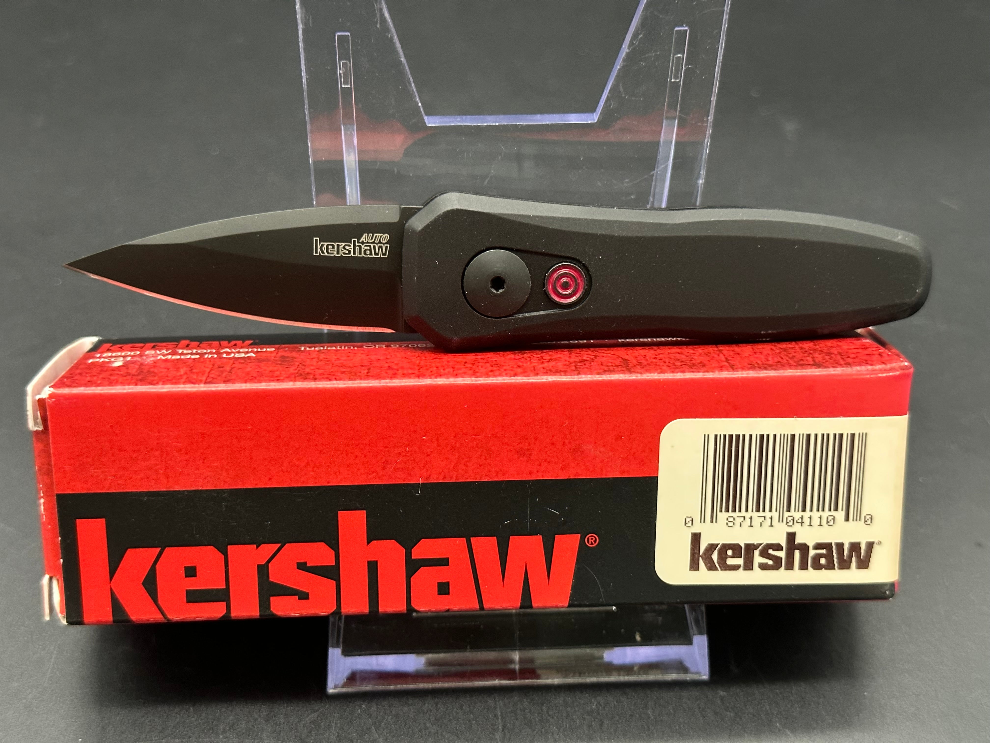Kershaw Launch 4 Automatic Knife - Premium EDC Pocket Knife for Everyday Carry, Outdoor & Survival | Compact, Lightweight & Razor Sharp Blade for Camping, Hiking & Tactical Use