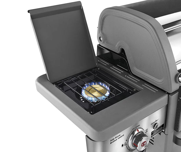 Coleman Revolution 4-Burner Propane Gas Grill with Side Burner - Black Matte Finish | Perfect for Backyard BBQs, Camping & Outdoor Cooking | REV4BMA