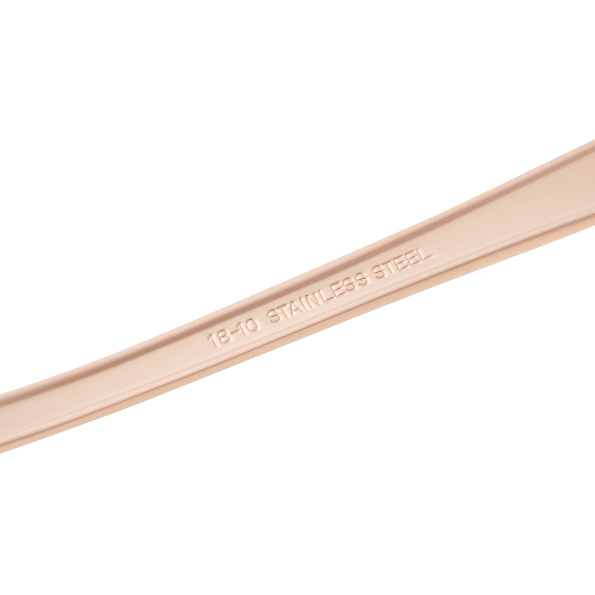 Elegant Pink Gold Dinner Spoon Set - Premium Stainless Steel Cutlery for Fine Dining, Wedding, Party & Home Use
