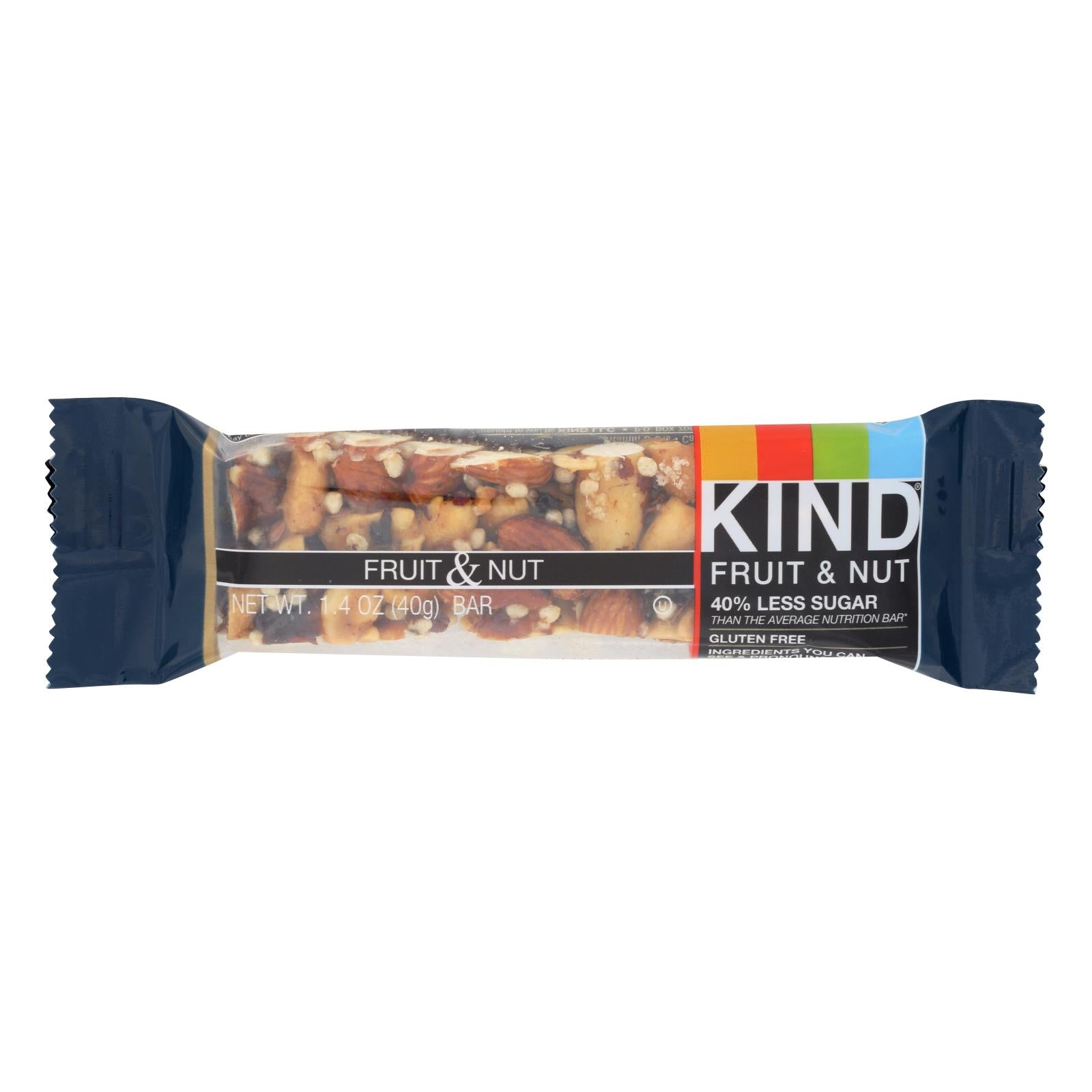 Kind Bar Fruit & Nut - Healthy Snack Bars with Real Fruits & Nuts - Perfect for On-the-Go Energy, Workouts & Healthy Lifestyle