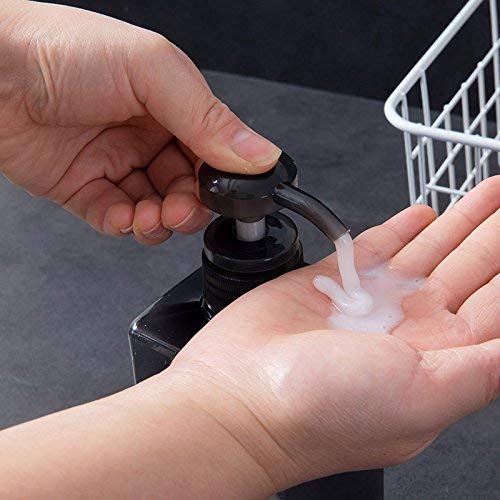 BESTOTTAM 650ml Refillable Empty Plastic Bottle for Liquid, Shampoo, Soap Dispenser - Travel Size Dark Green Bottles for Hand Wash, Body Lotion, Massage Oils | Perfect for Bathroom, Gym, Travel & Camping Essentials