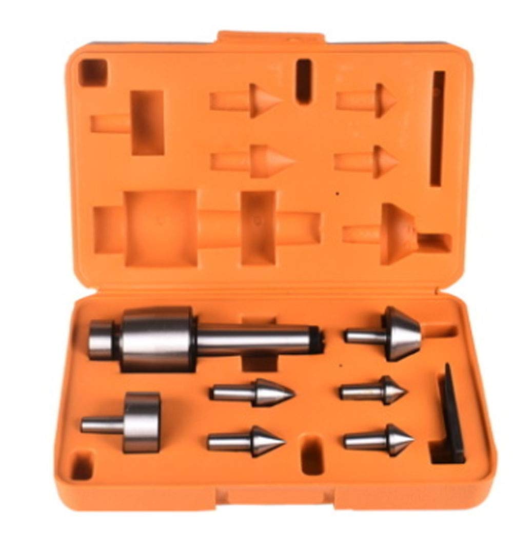 MT4 7-Piece Center Insert Type Rotary Center Set - High Precision Lathe Accessories for Metalworking & Woodturning | Ideal for CNC Machines, Lathes & Milling Applications