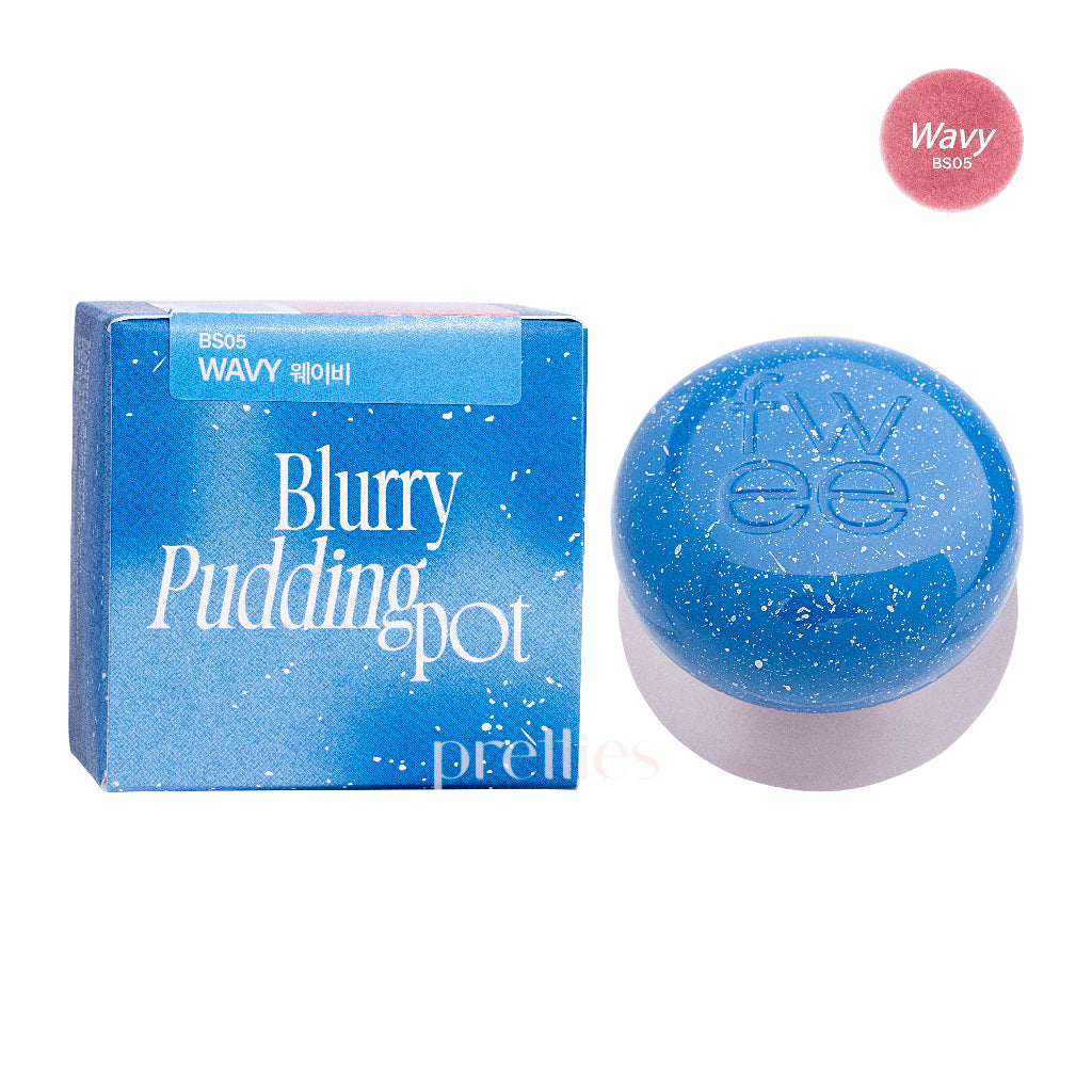 Fwee Lip & Cheek Blurry Pudding Pot 5g - Cool Busan Moment Tint for Natural Makeup Look | Perfect for Daily Wear, Date Night & Selfie Moments